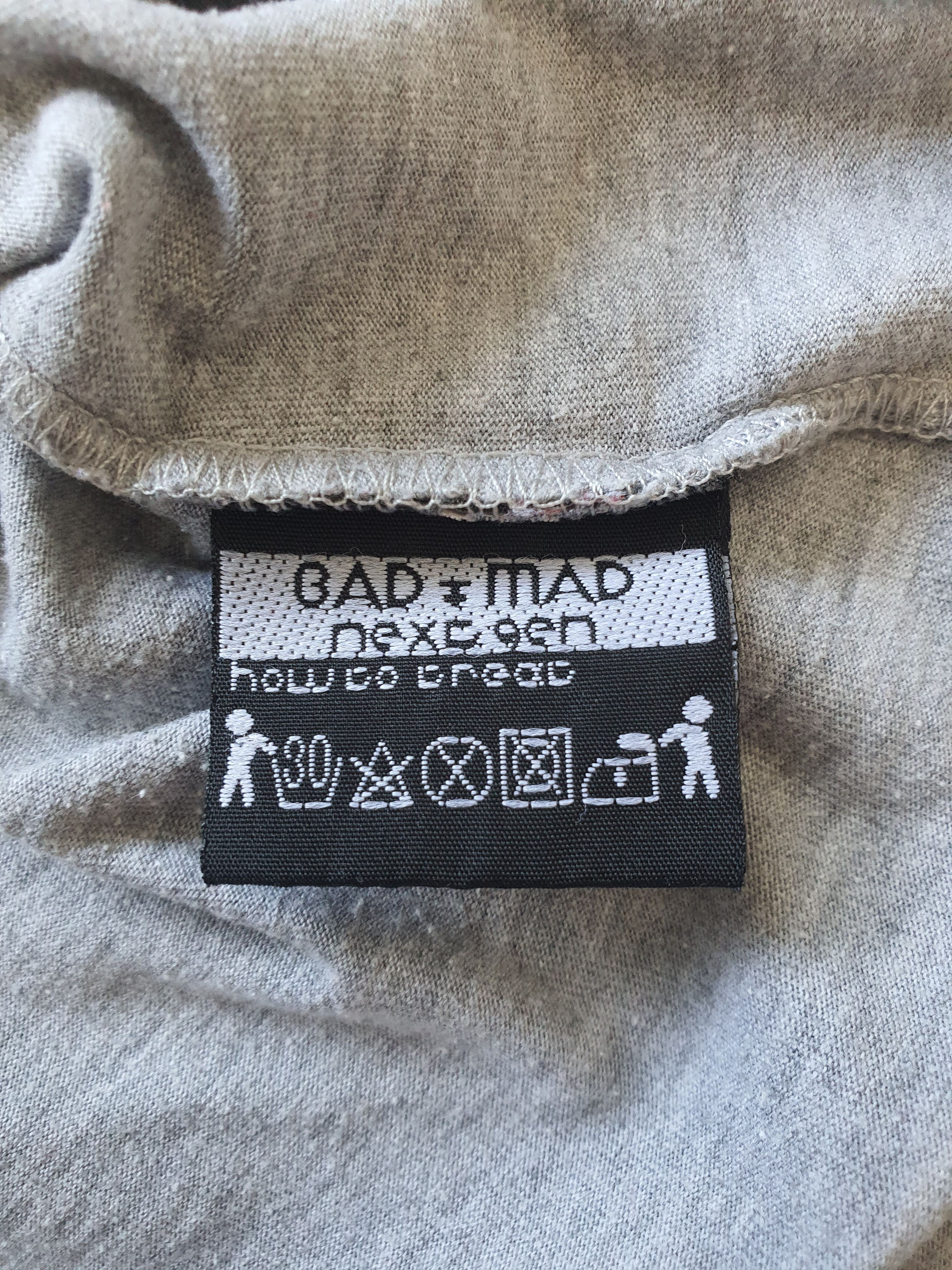 Vintage BAD+MAD Next Generation - Vintage (Y2K) Graphic T-shirt Size US S / EU 44-46 / 1 - 5 Thumbnail