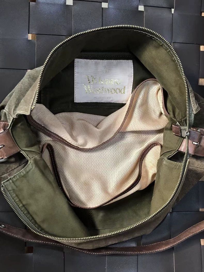 Vivienne Westwood Vivienne Westwood size os Used military uniform canvas bag Size ONE SIZE - 3 Thumbnail