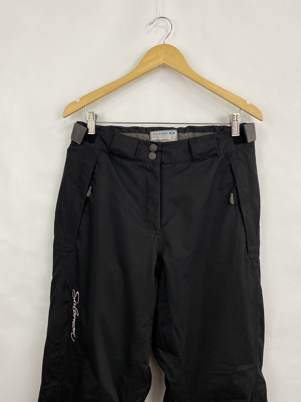 Salomon 🎿 Salomon Ski track Pants Y2K Rare Retro Hype Size US 34 / EU 50 - 3 Thumbnail