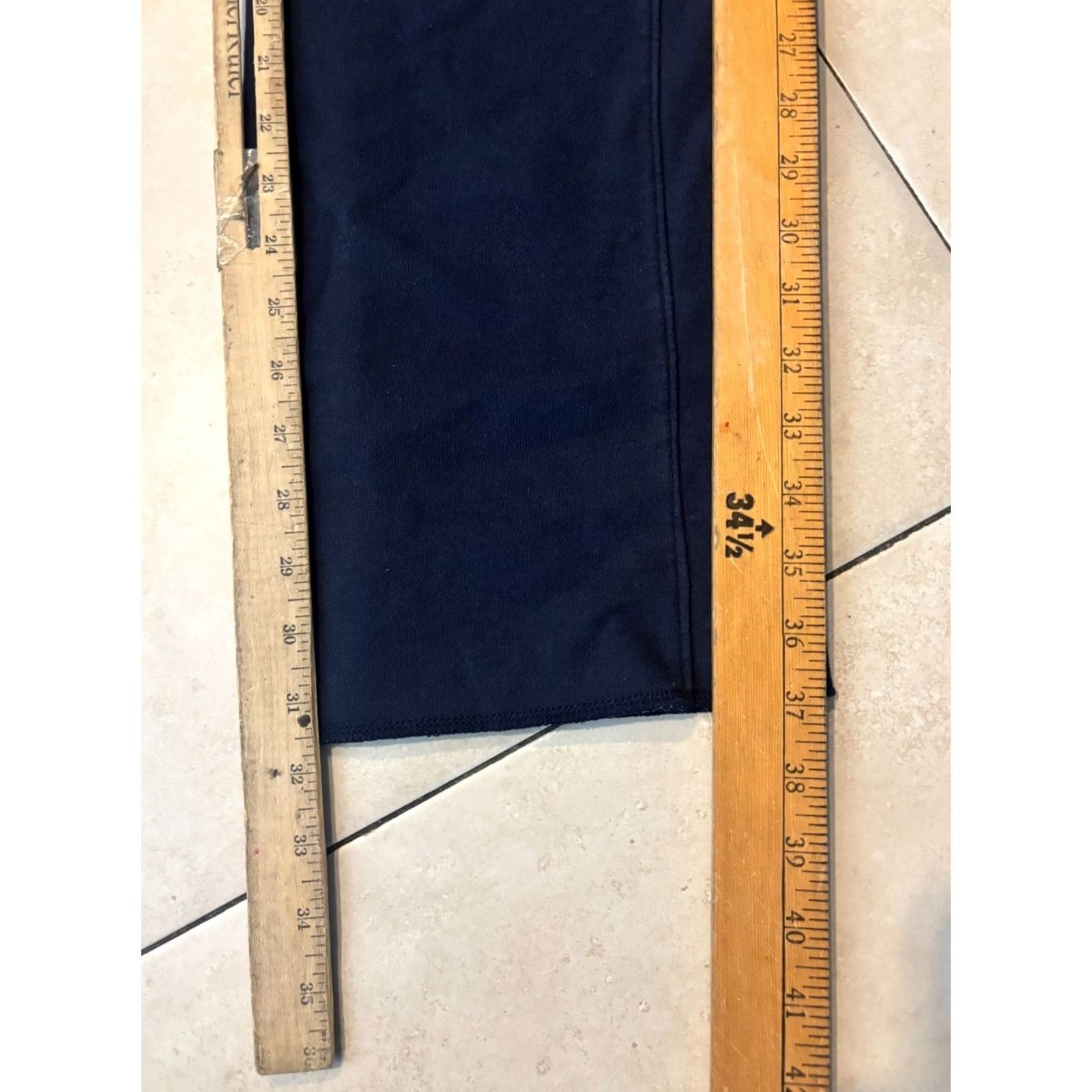 American Eagle Outfitters American Eagle Outfitters Pants Womens Y2K Baggy Logo Sweatpants Blue XS/S Regular Pockets Elastic Waist Size 28" / US 6 / IT 42 - 7 Thumbnail