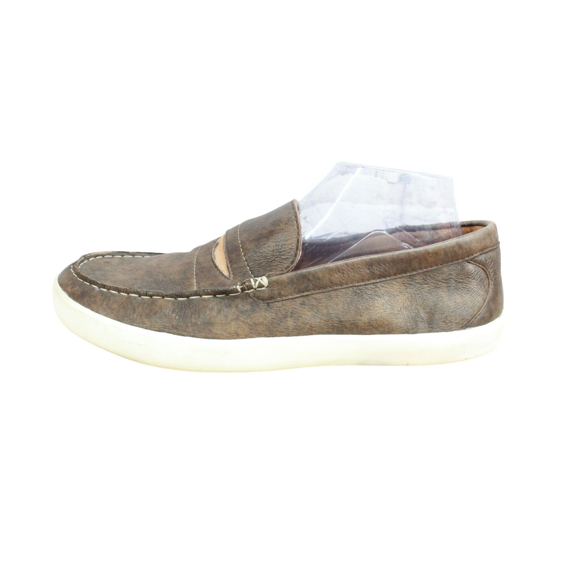 L.L. Bean LL Bean Men's Brown Leather Penny Slip On Shoes Size US 10 / EU 43 - 1 Thumbnail