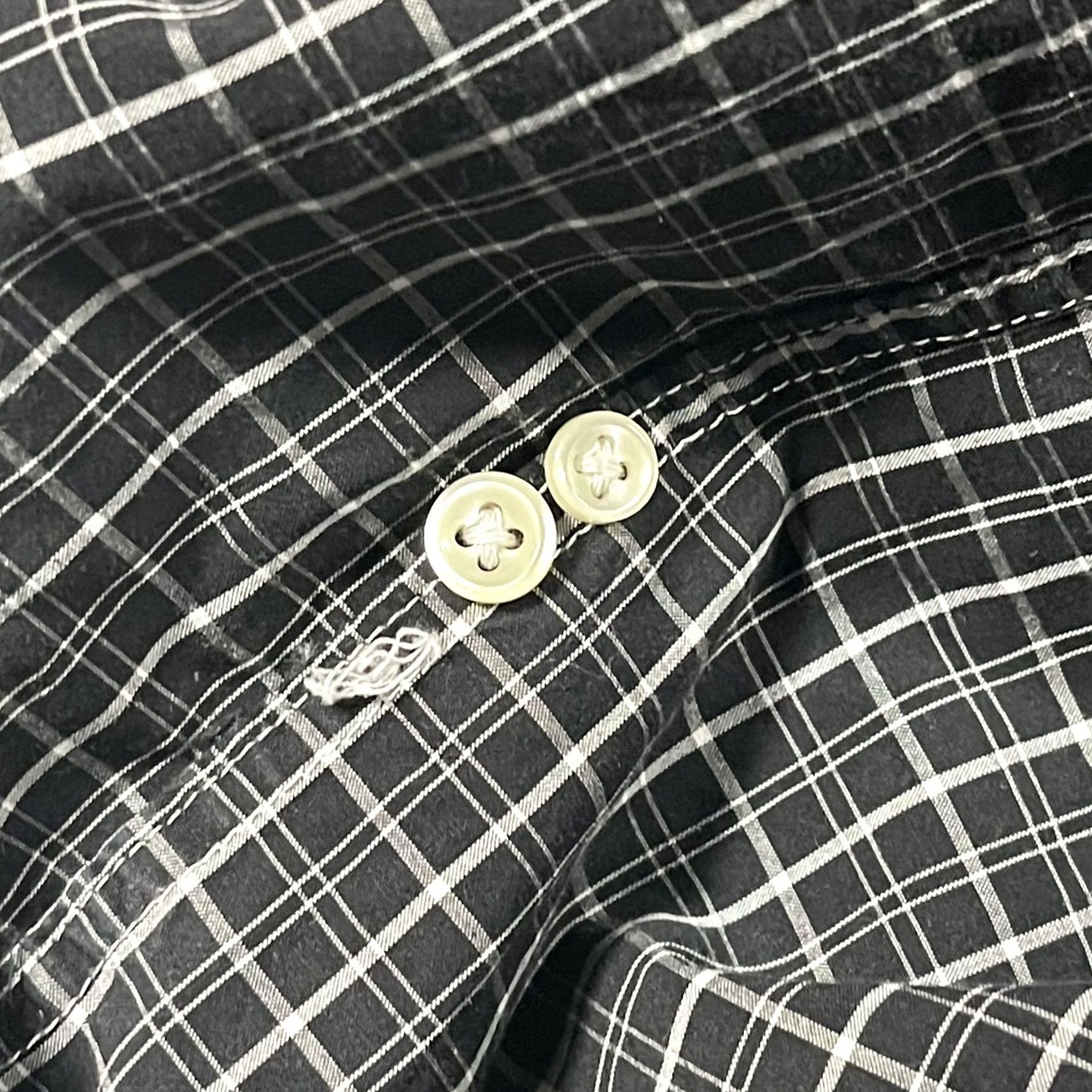 Ralph Lauren Ralph Lauren Shirt Mens 3XLT Black Check Button Down Long Sleeve Big Tall Size US XXL / EU 58 / 5 - 4 Thumbnail
