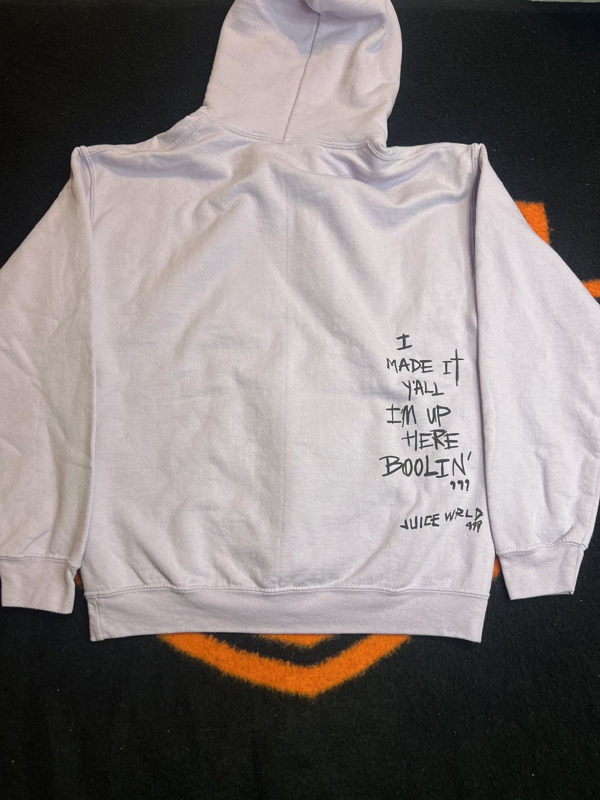 999 Club In Loving Memory of Juice Wrld Hoodie Pink/Purple Size US M / EU 48-50 / 2 - 3 Thumbnail