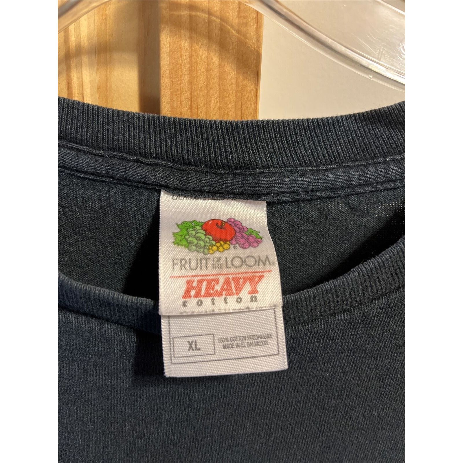 Fruit Of The Loom I Am Aware Unisex Black XL Awareness Campaign Cotton Tee Size XL / US 12-14 / IT 48-50 - 4 Thumbnail
