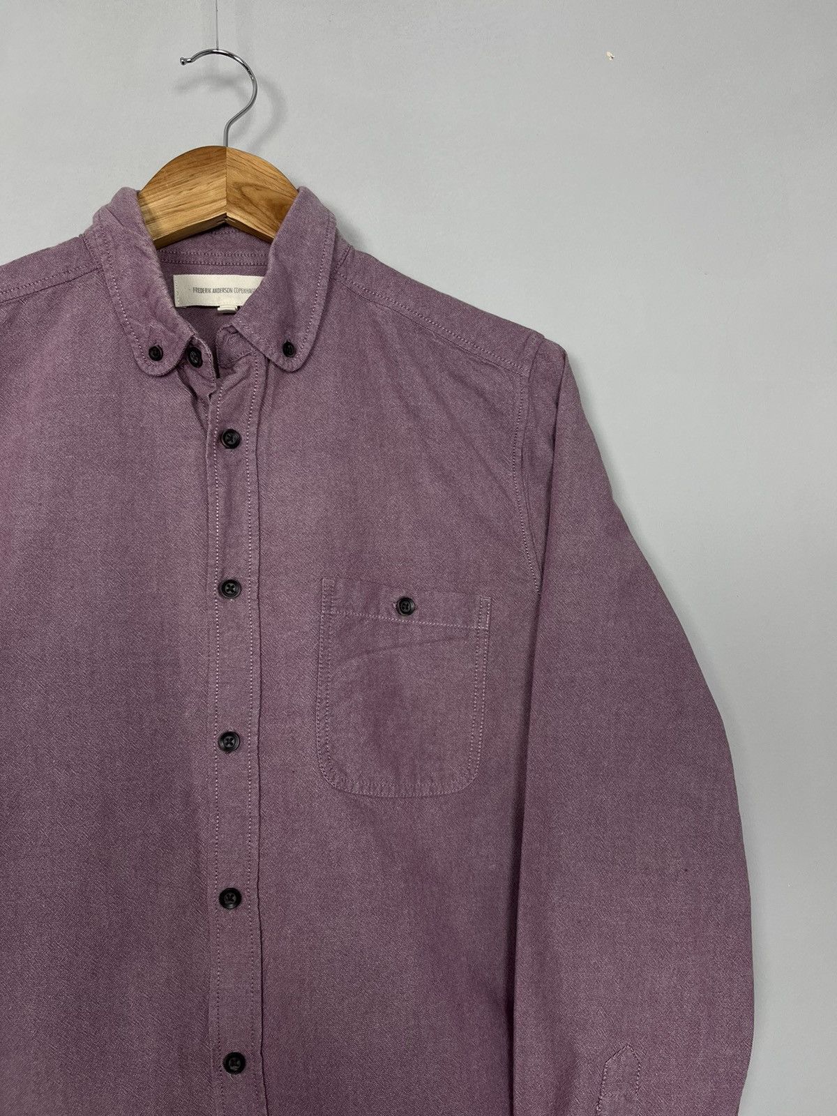 Other Frederik Anderson Copenhagen Cotton Long Sleeve Shirt Size US M / EU 48-50 / 2 - 3 Thumbnail