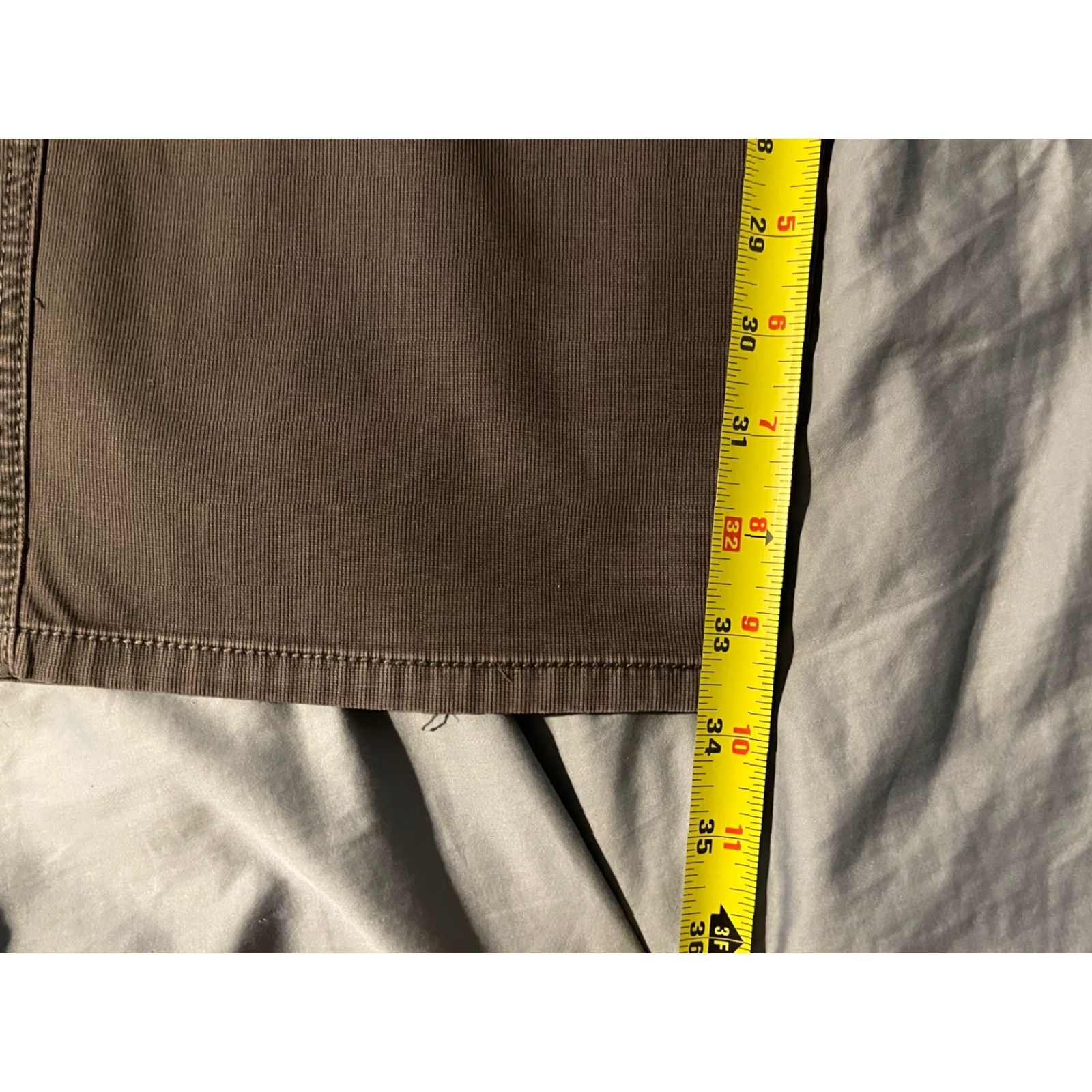 johnnie-O johnnie-O Mens West Coast Prep Casual Chino Pants 34x34 Brown 014 Phantom Regular Inseam 34 Front Flat Front Zip-fly Back Pockets Modern Vintage No Size US 34 / EU 50 - 7 Thumbnail