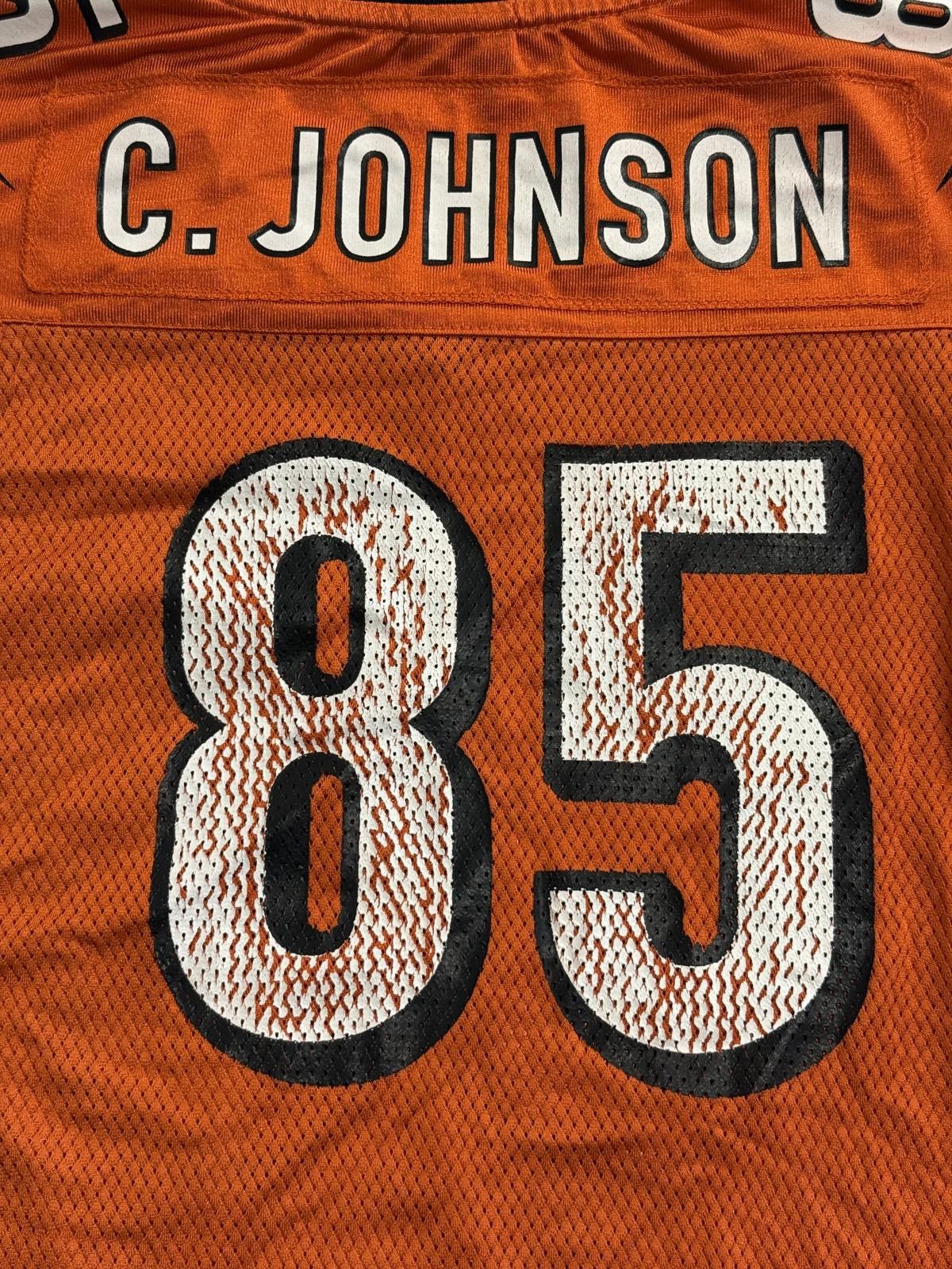 NFL Chad Johnson Bengals Jersey #85 Reebok Kids Football XL Size US XL / EU 56 / 4 - 8 Thumbnail