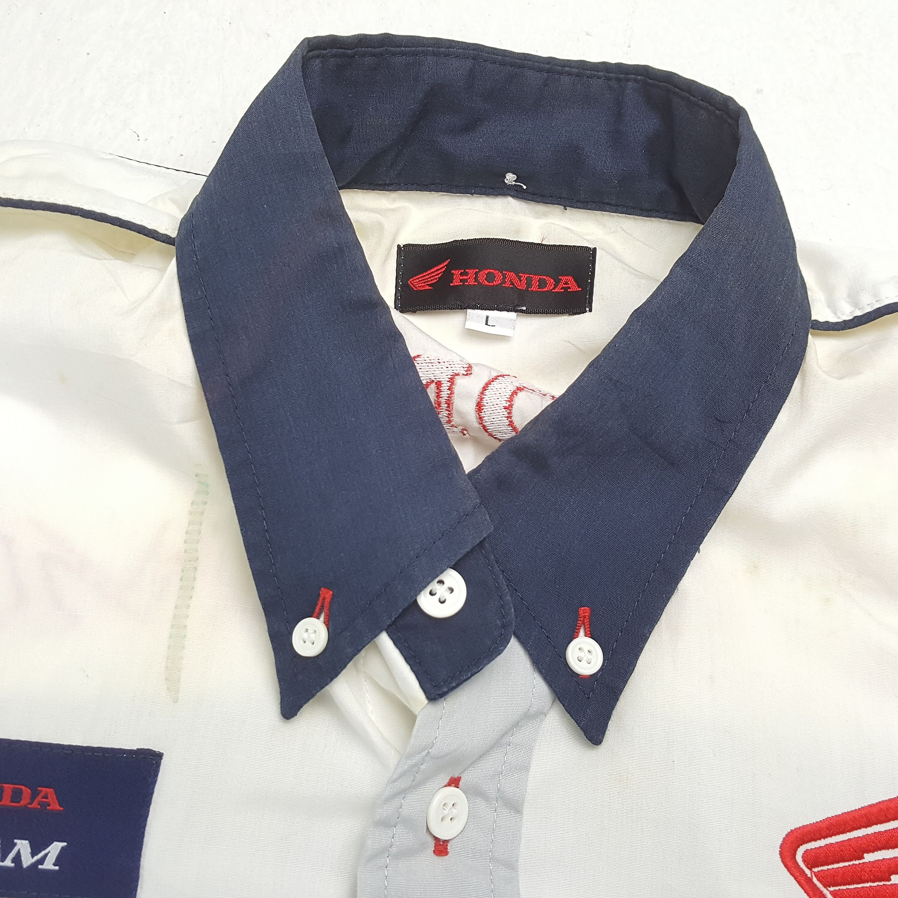 Honda × Vintage Vintage HONDA DREAM Japanese Motorsport Shirt Size US L / EU 52-54 / 3 - 9 Thumbnail