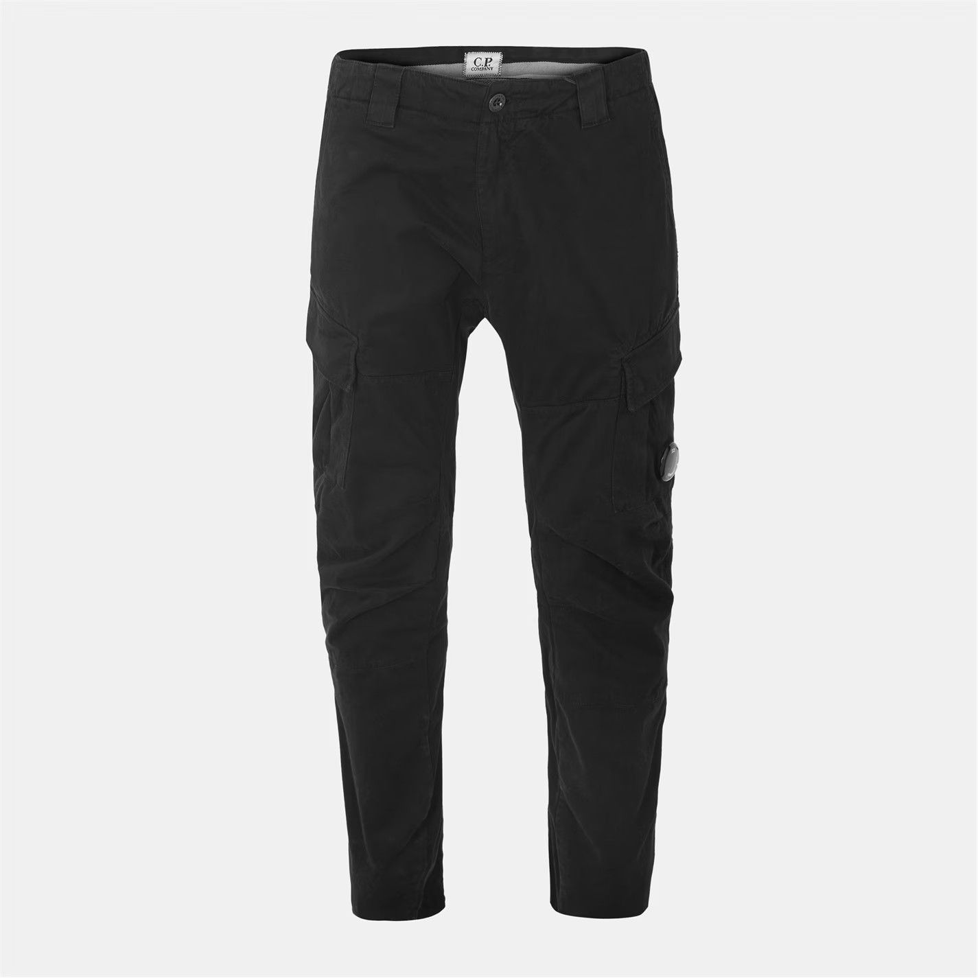 C.P. Company o1g2r1mq0426 Lens Cargo Trousers in Black Size US 36 / EU 52 - 1 Thumbnail
