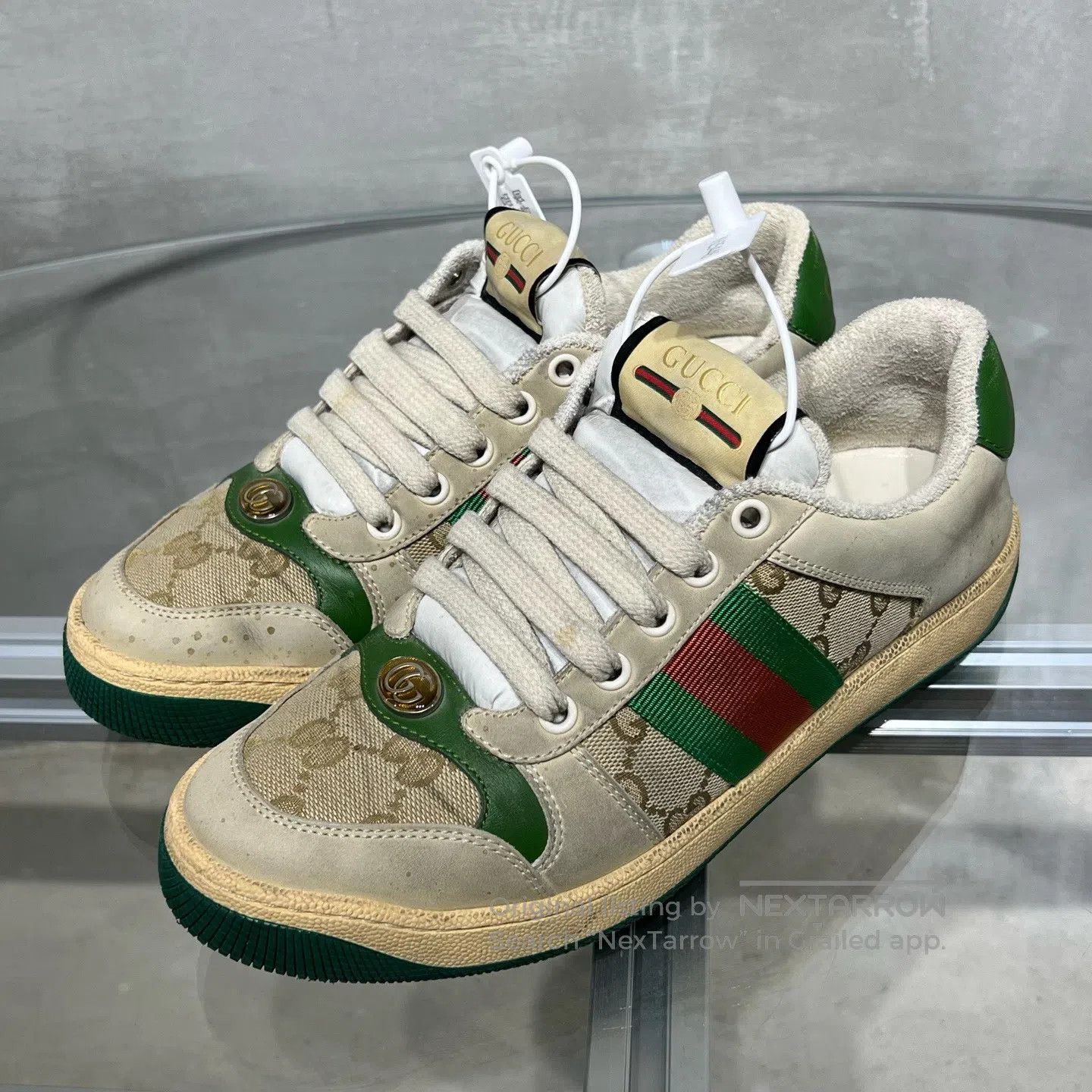 Gucci Guicci Worn-out shoes Size US 6.5 / IT 36.5 - 1 Thumbnail