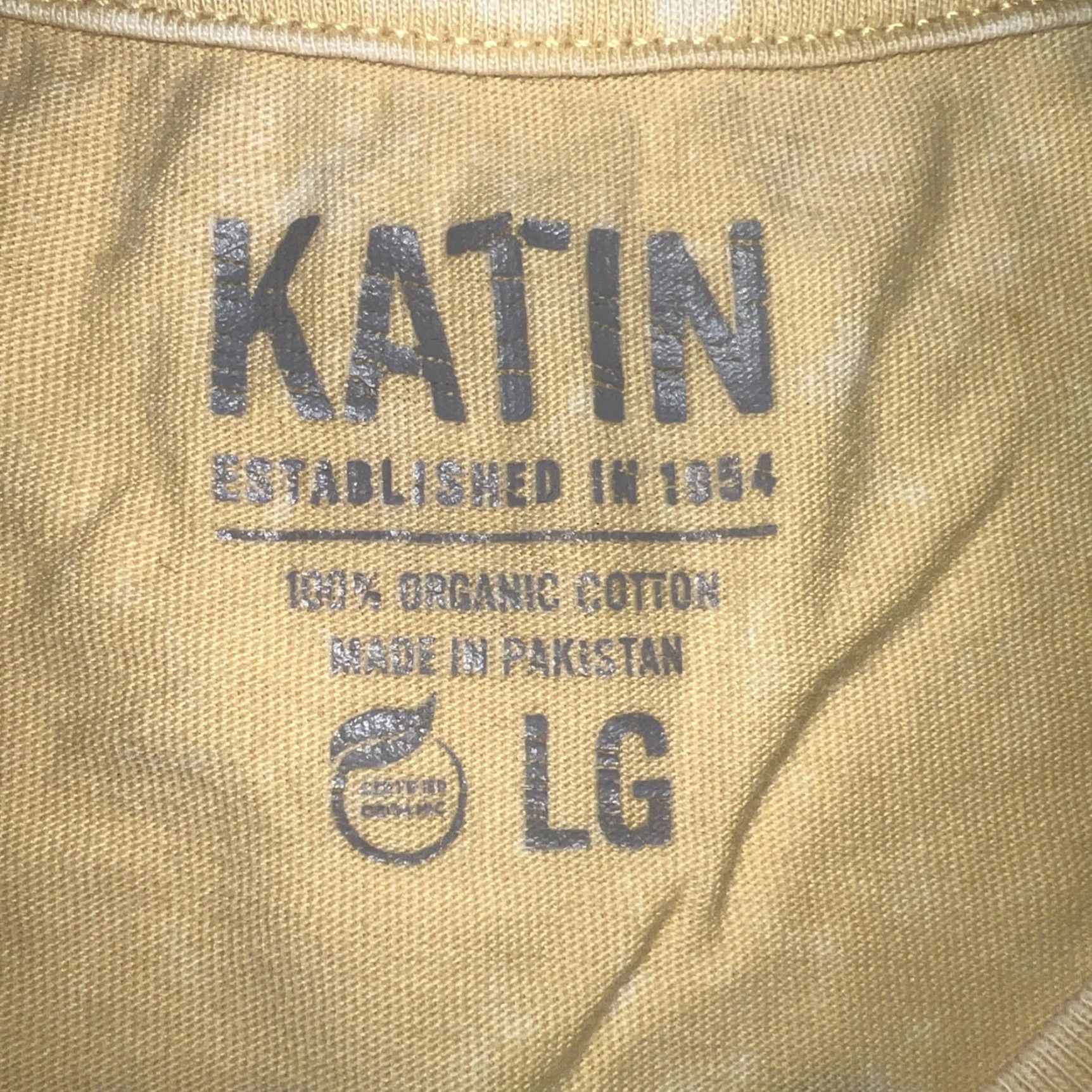 Katin VINTAGE Katin Shirt Surfers Yellow Crew Neck Short Sleeve Large Logo Graphic Print 1954 Limited Edition Mens Size US L / EU 52-54 / 3 - 5 Thumbnail