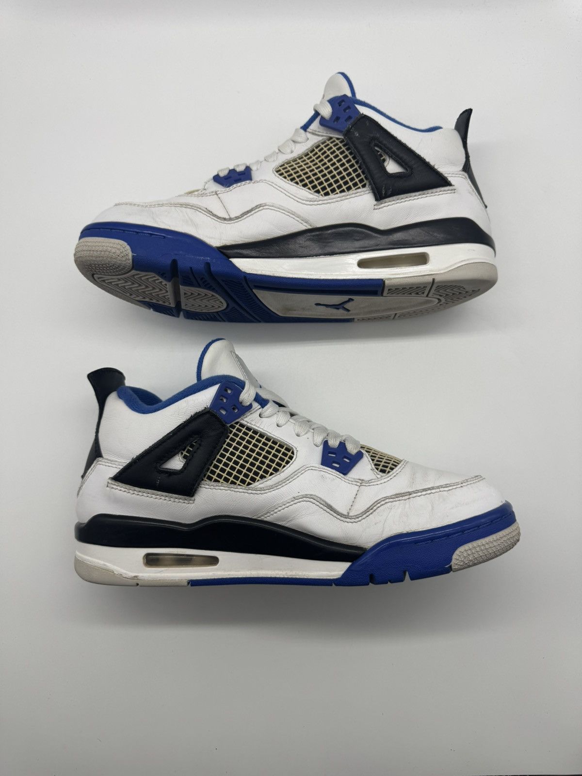 Jordan Brand × Nike Nike Air Jordan 4 Retro Motorsport 408452-117 Youth Size 7 Size US 7 / EU 40 - 3 Thumbnail