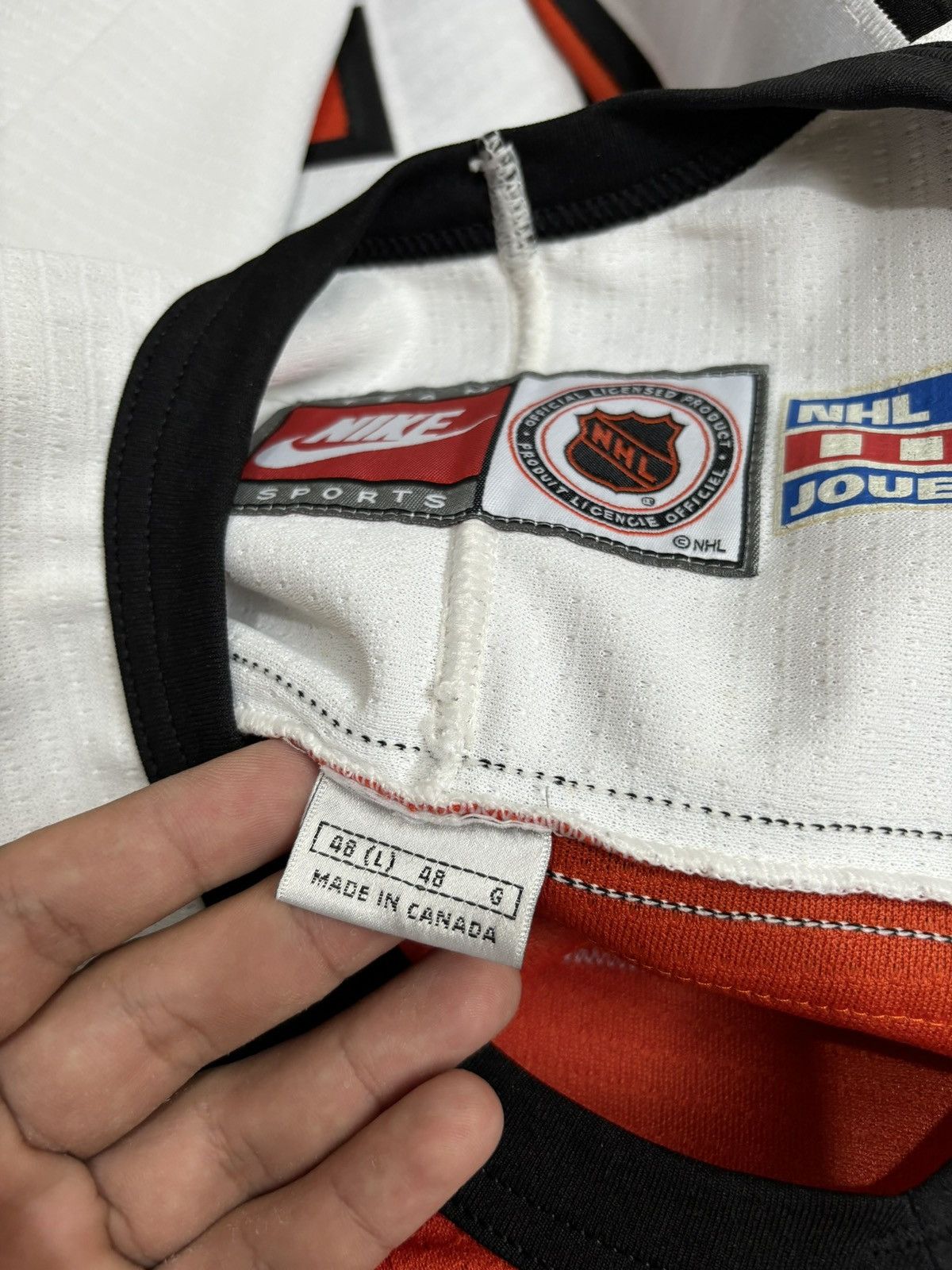 Nike Vintage Philadelphia Flyers hockey jersey made by Nike Size US L / EU 52-54 / 3 - 6 Thumbnail