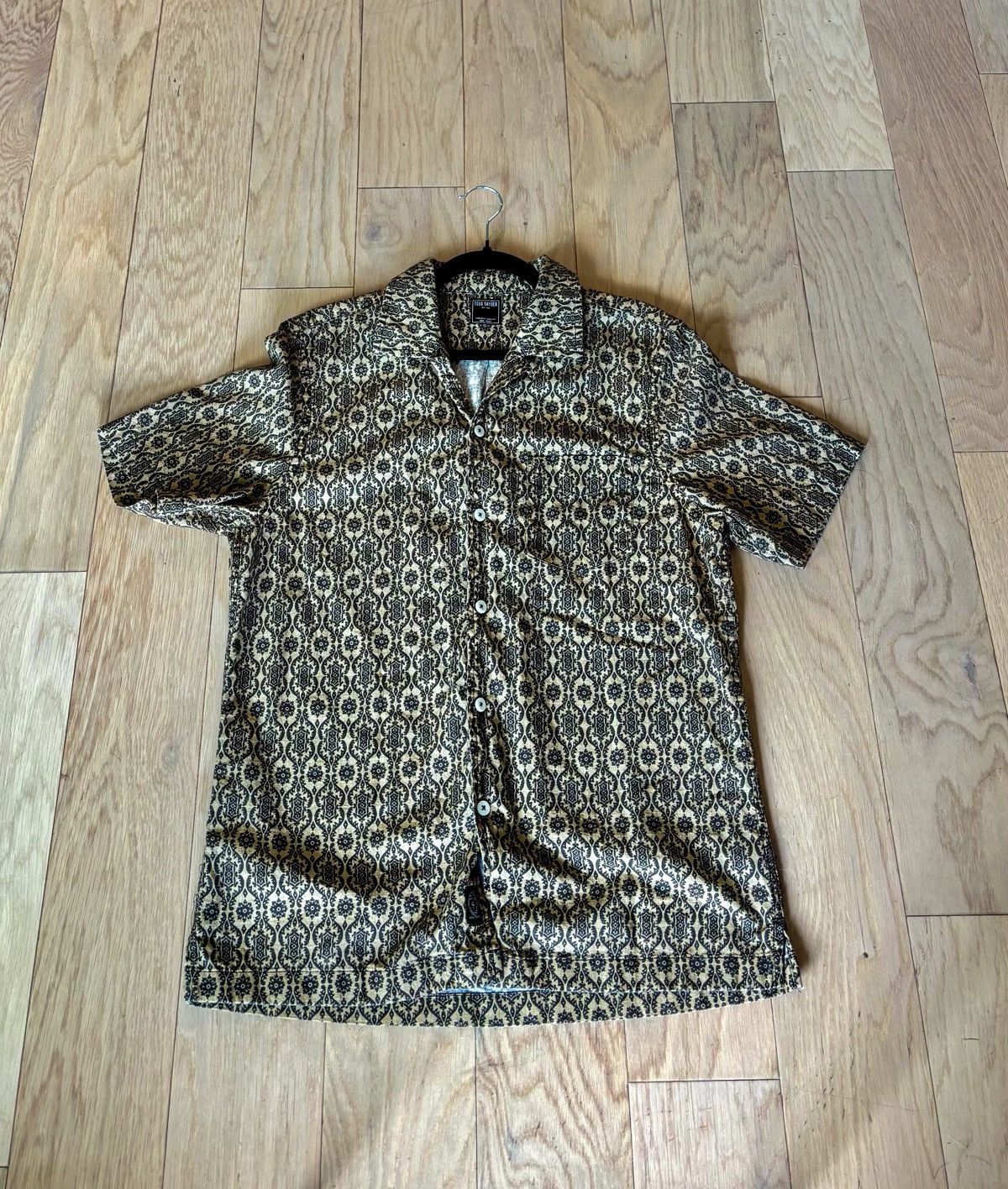 Todd Snyder Medallion Camp Collar Shirt