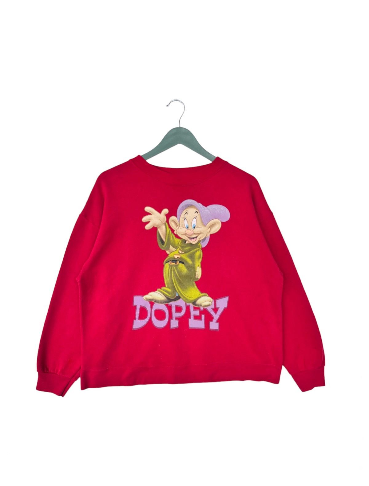 Cartoon Network Vintage 90s Snow White Dopey Sweatshirt Size L / US 10 / IT 46 - 1 Thumbnail