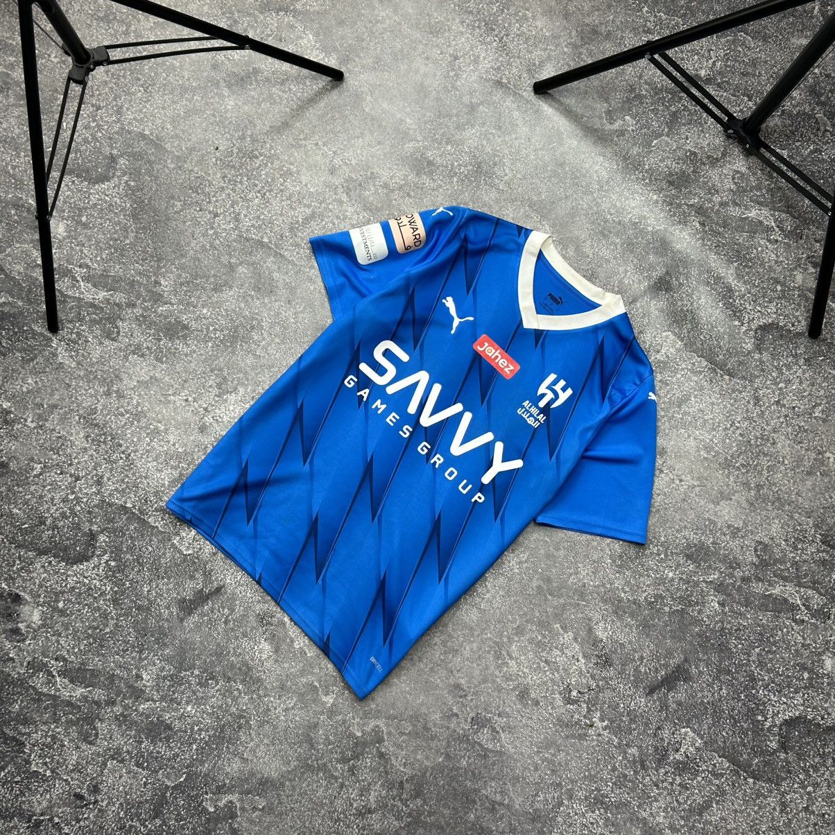 Puma Mens Puma Alhilal Neymar Jr 10 home soccer jersey Size US M / EU 48-50 / 2 - 1 Thumbnail