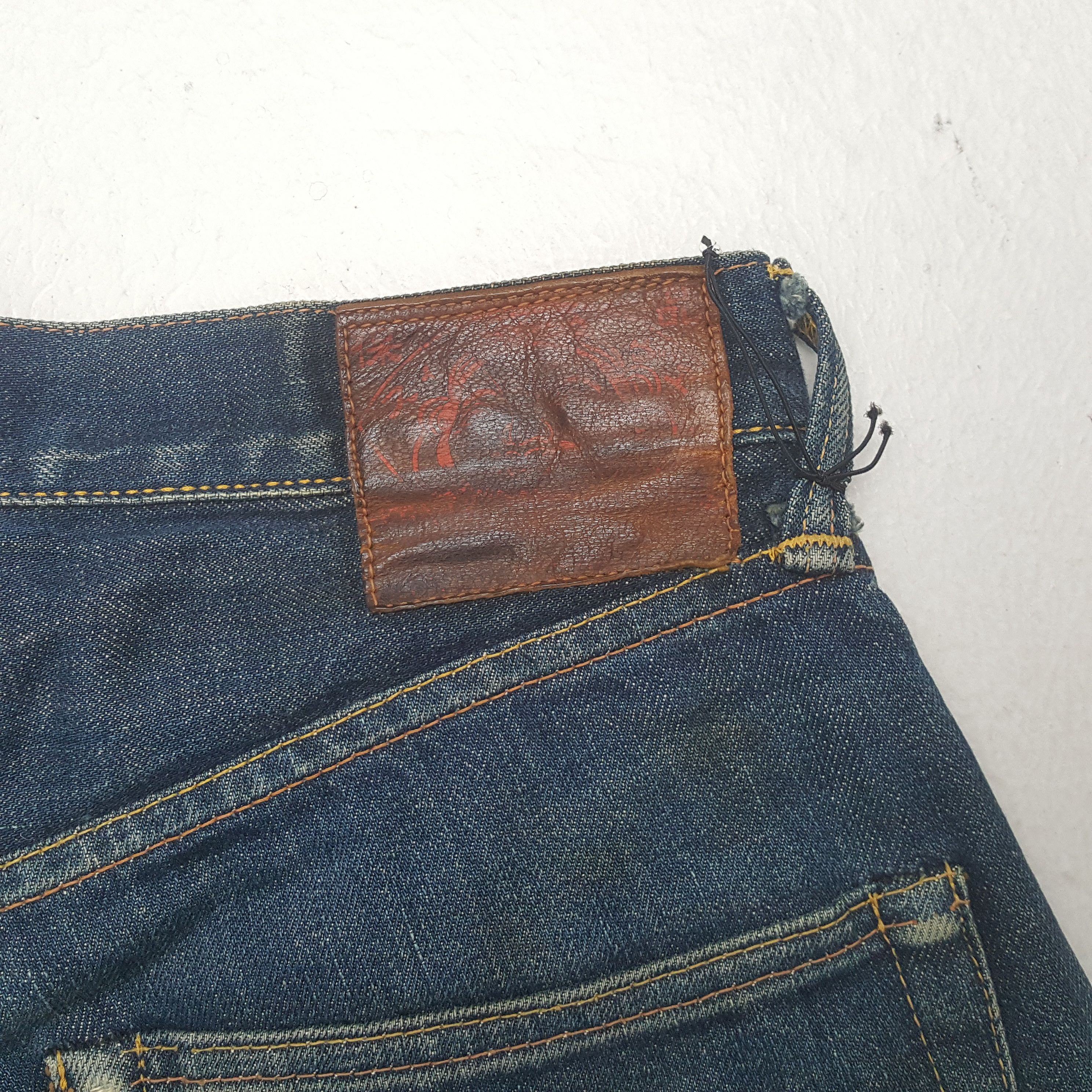 Evisu Evisu Japanese Brand Streetwear Custom Daicock Jeans Size US 30 / EU 46 - 11 Thumbnail