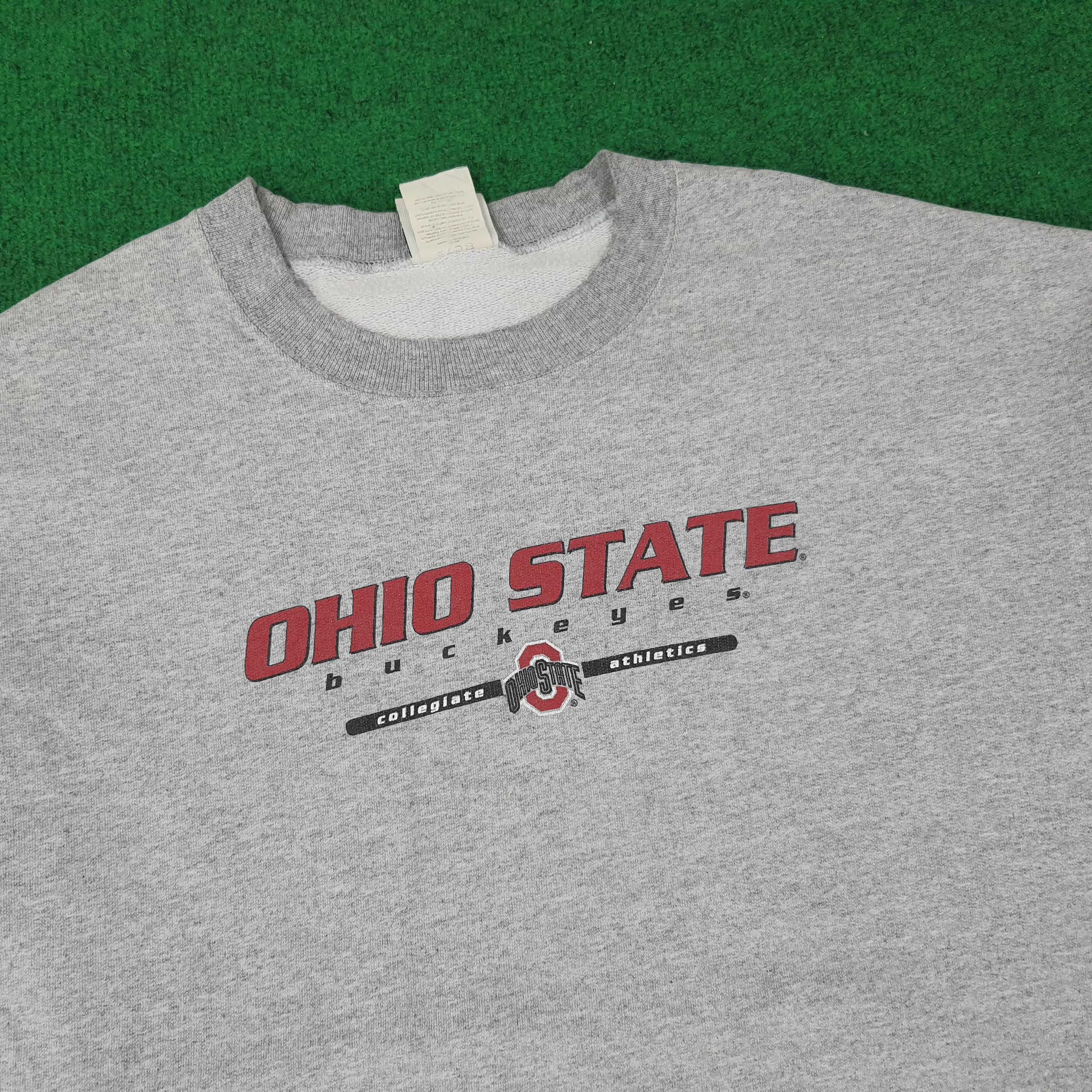NFL Vintage Ohio State Buckeyes Football Team Sweatshirt C248N13 Size US L / EU 52-54 / 3 - 2 Thumbnail