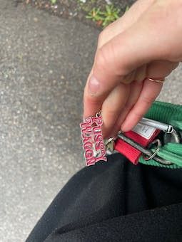 Vintage PXSSY WAGON Letter Metal Enamel Keychains Size ONE SIZE - 4 Thumbnail