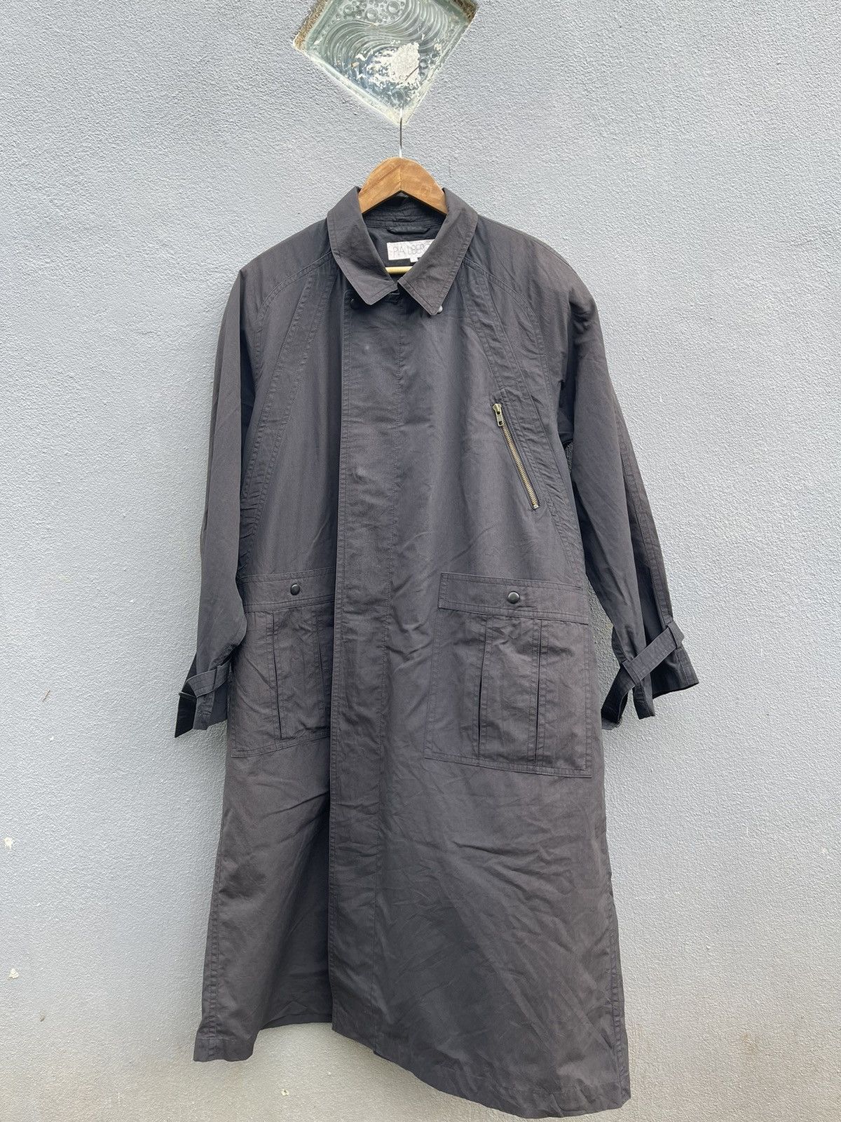 Designer Pia Libero Oversized Long Coat - Made in Japan Size US L / EU 52-54 / 3 - 1 Thumbnail