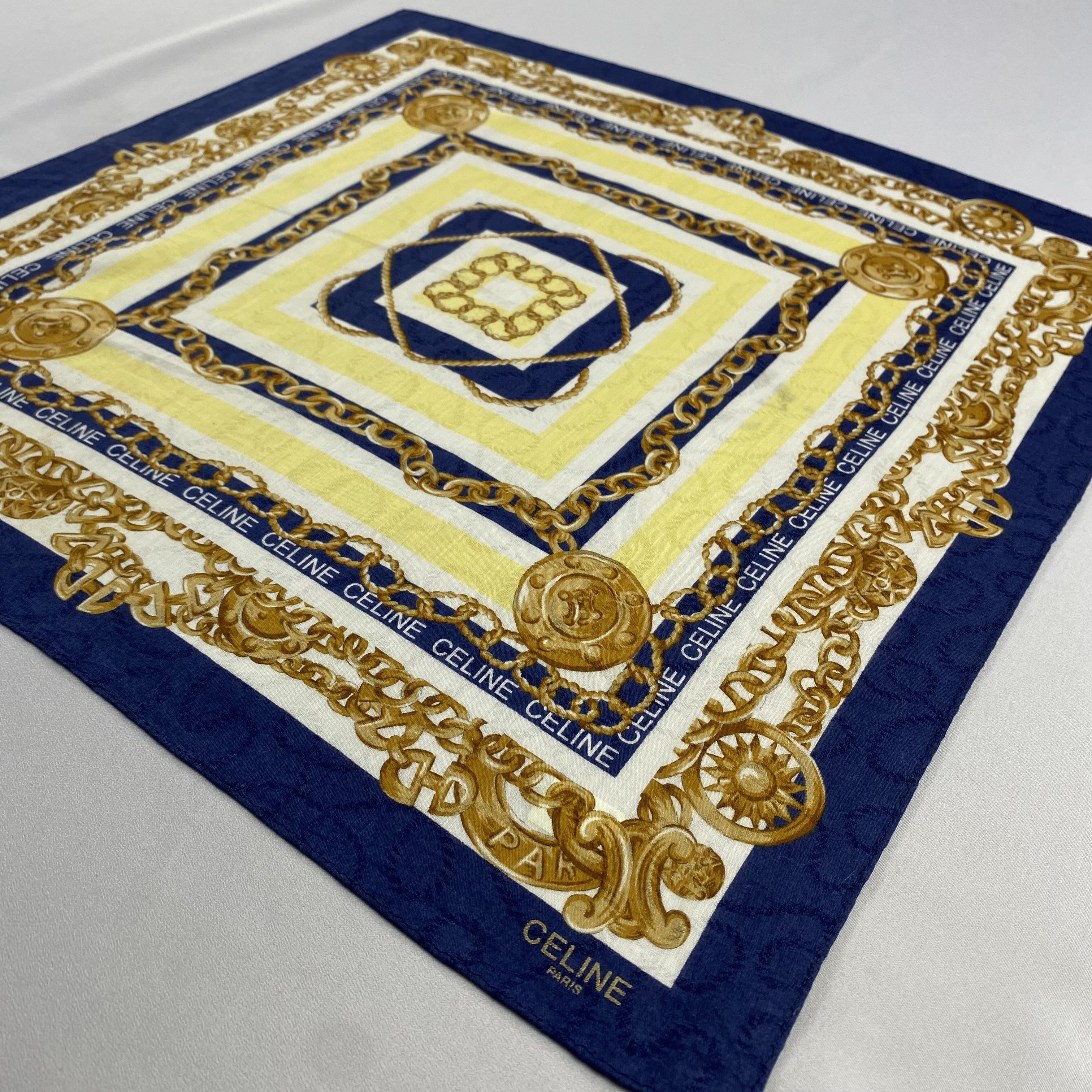 Celine × Vintage Celine Neckerchief / Bandana / Handkerchief-P601 Size ONE SIZE - 2 Thumbnail