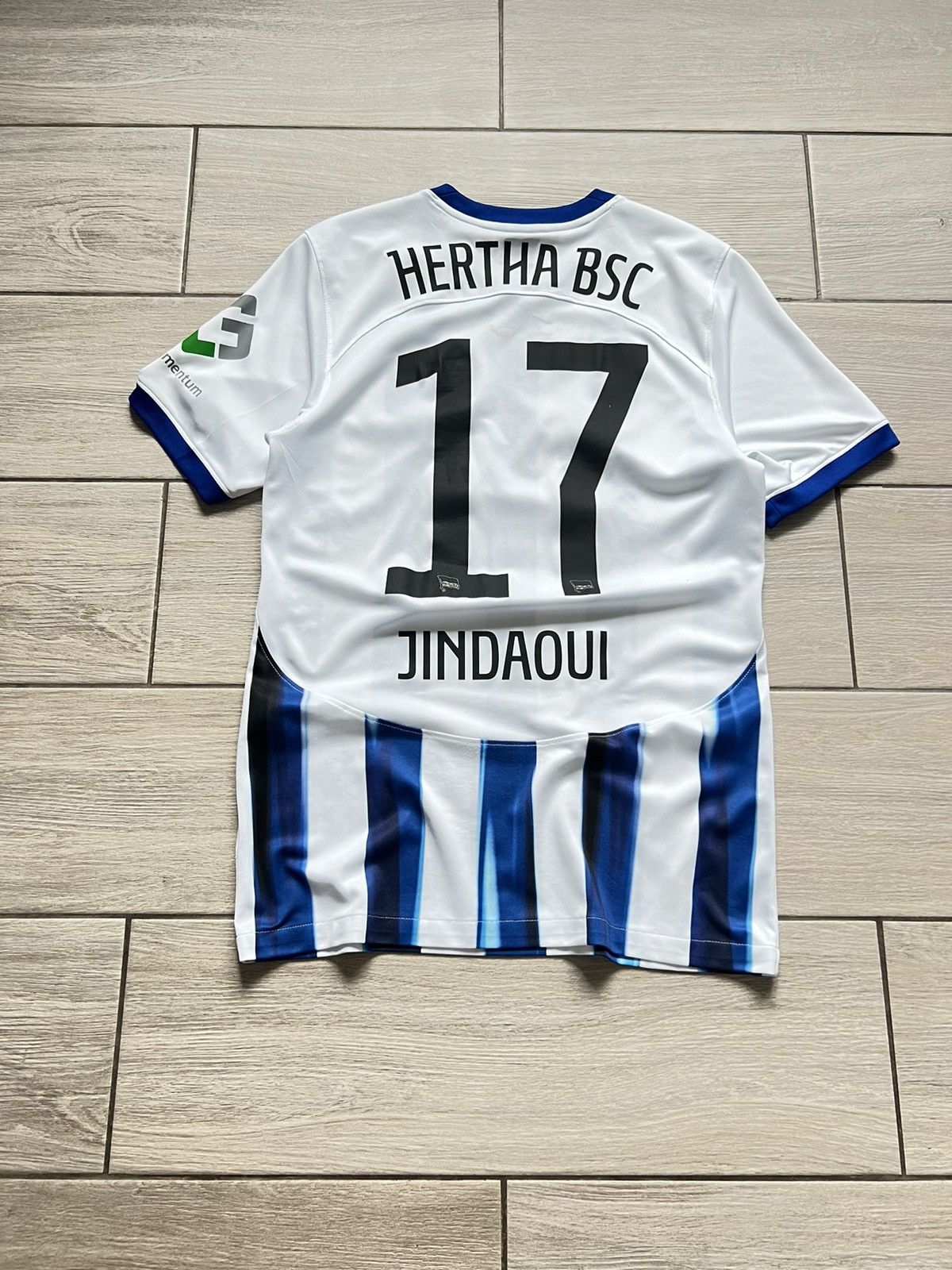 Nike Nike Hertha BSC Berlin Jindaoui Shirt #17 Size US S / EU 44-46 / 1 - 2 Thumbnail