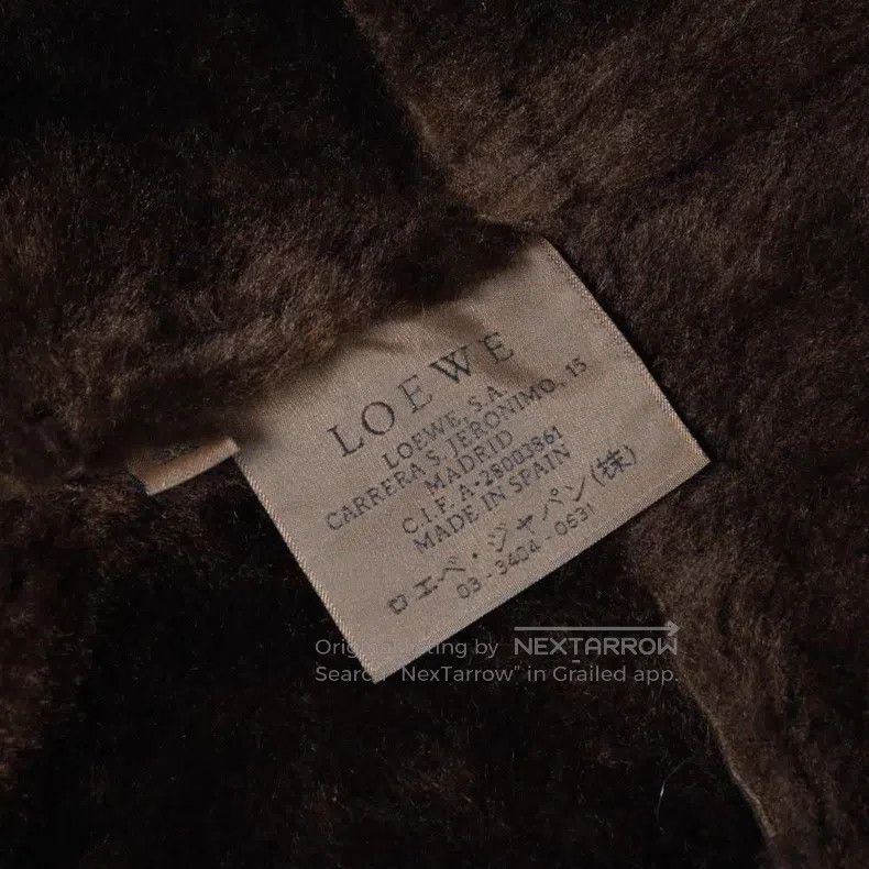 Loewe Loewe Suede Faux Fur One-Piece Jacket Size XS / US 0-2 / IT 36-38 - 6 Thumbnail