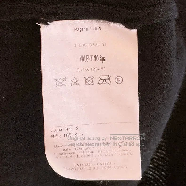 Valentino Valentino Crew neck, doll neck, butterfly neck, cashmere s Size S / US 4 / IT 40 - 8 Thumbnail
