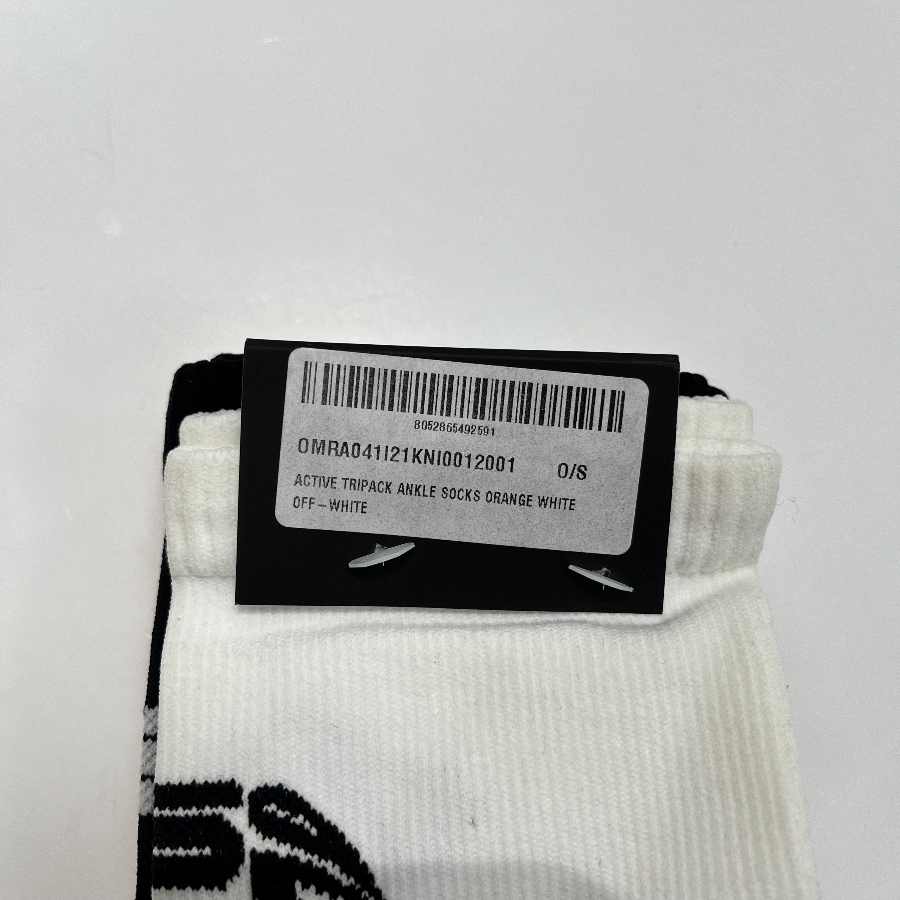 Off-White Off-White Set Of 3 Pairs Socks Black/Orange/White Size ONE SIZE - 5 Thumbnail