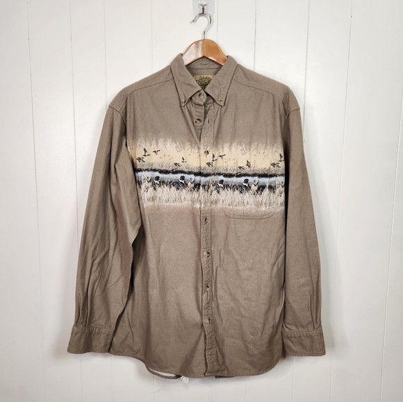 Cabelas Cabela's Chamois Hunting Dog Dogs Flannel Shirt Mens XXL Size US XXL / EU 58 / 5 - 1 Thumbnail