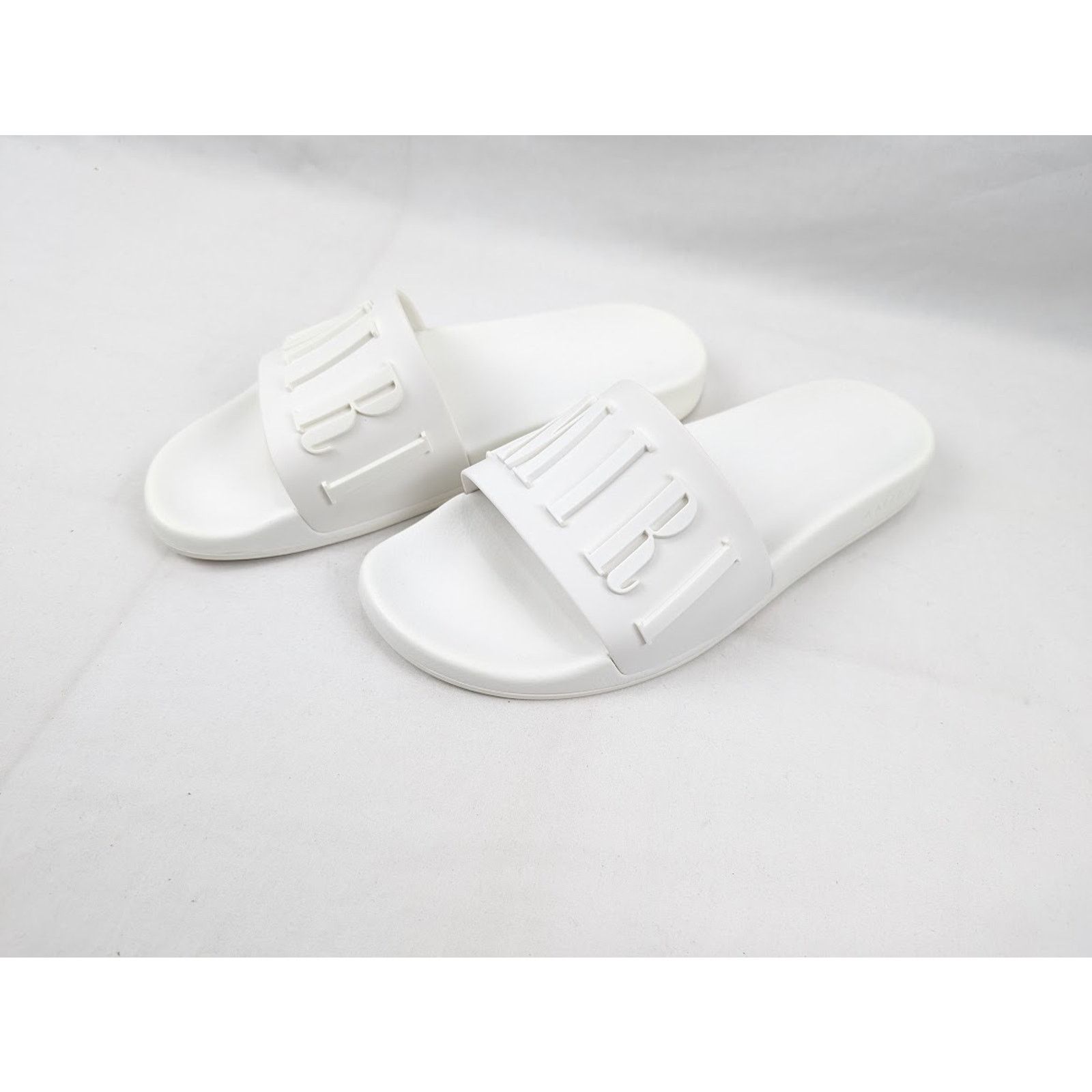 Amiri o1rshd1 Q:10 / Logo Pool Slide in White Size US 13 / EU 46 - 14 Thumbnail