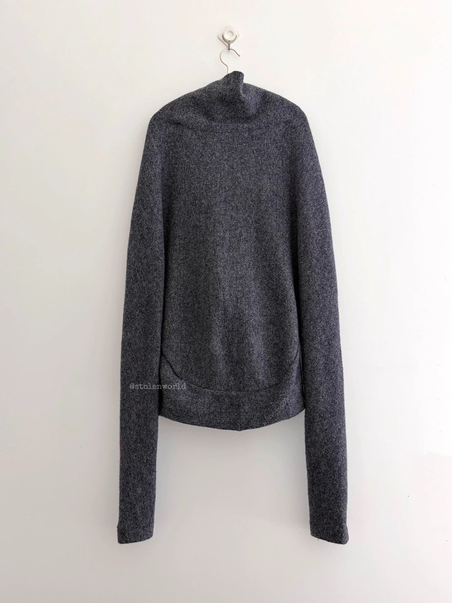 Y's Yohji Yamamoto Y's Deformed Cardigan GrayNavy Size 2 Size M / US 6-8 / IT 42-44 - 6 Thumbnail