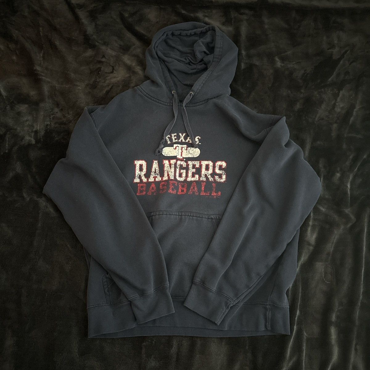 MLB Navy Blue Texas Rangers hoodie Size US M / EU 48-50 / 2 - 1 Thumbnail