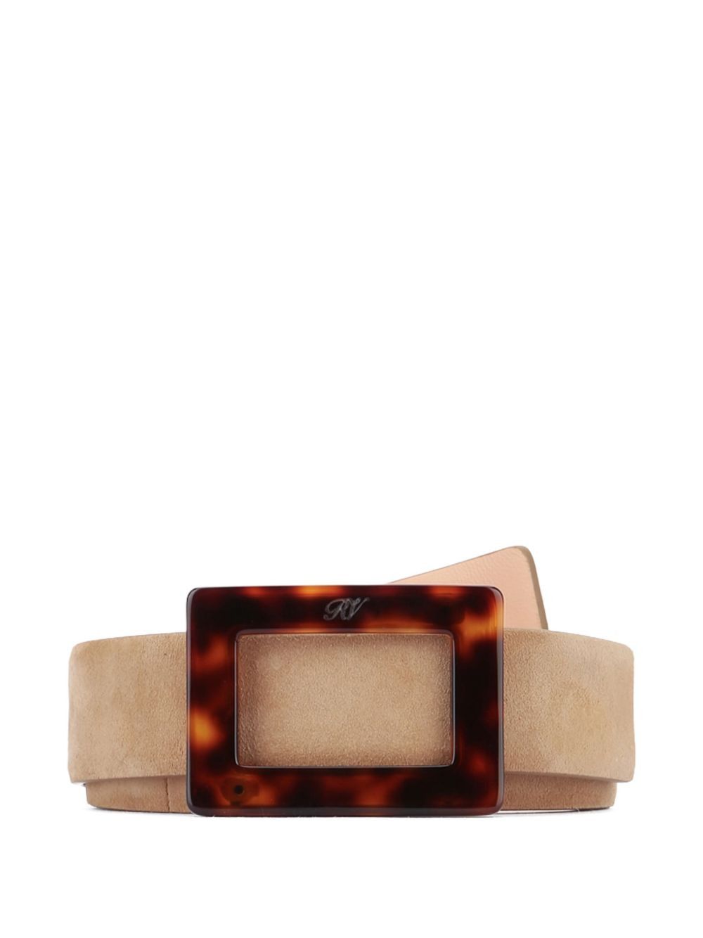 Roger Vivier BELLE VIVIER LEATHER BELT Size ONE SIZE - 1 Thumbnail