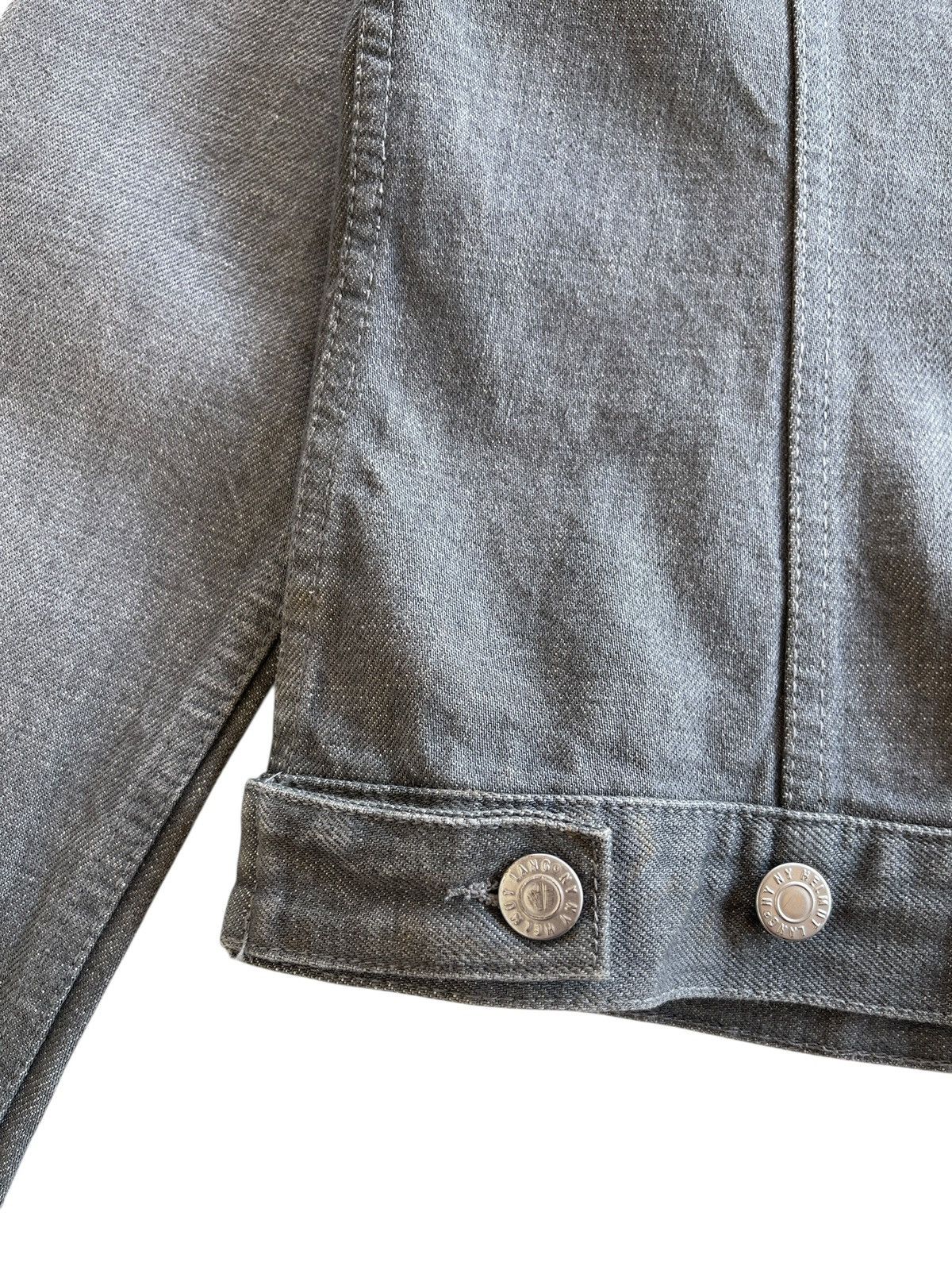 Helmut Lang SS2004 Helmut Lang Slim 2 Pocket Turn Up Denim Jacket Size S / US 4 / IT 40 - 10 Thumbnail