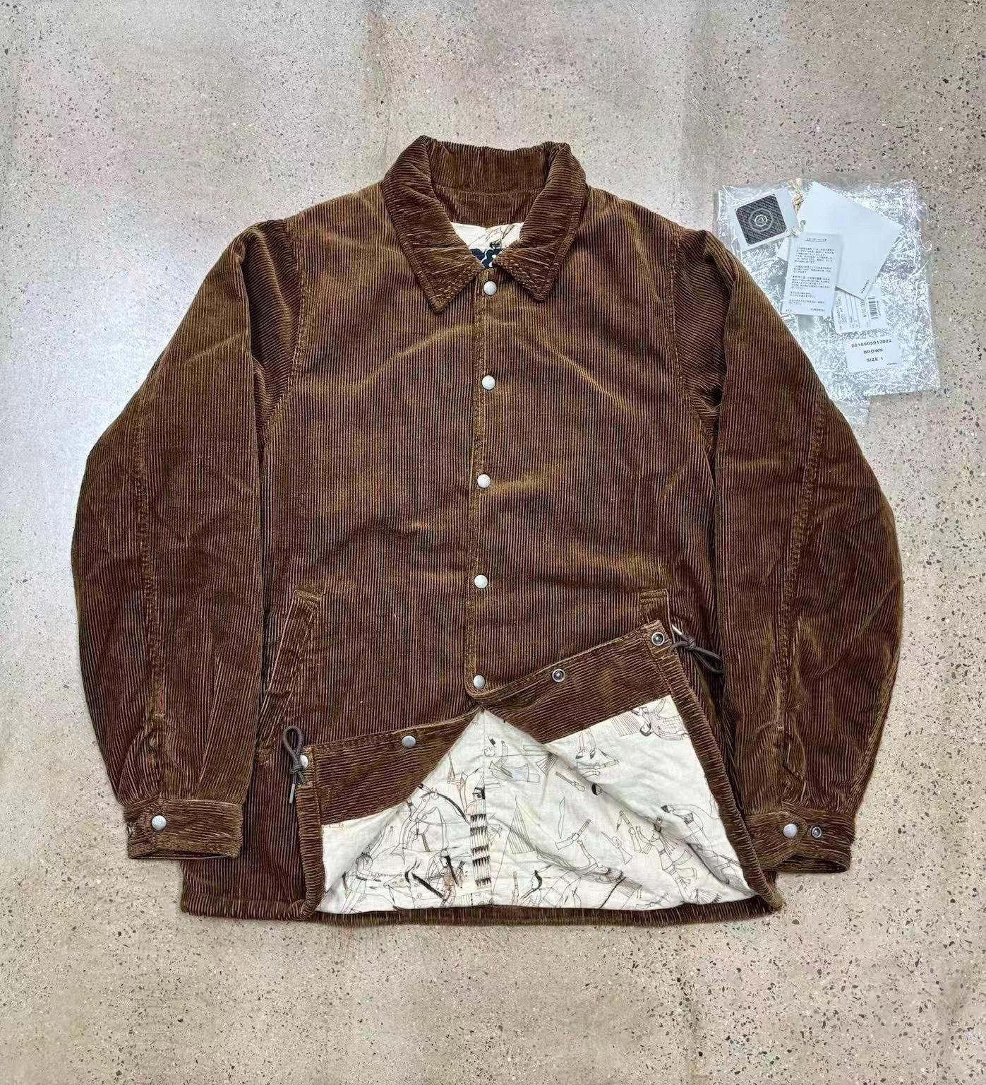 Visvim Visvim ict corduroy coach jkt mud dyed size M (fits large) Size US M / EU 48-50 / 2 - 1 Thumbnail