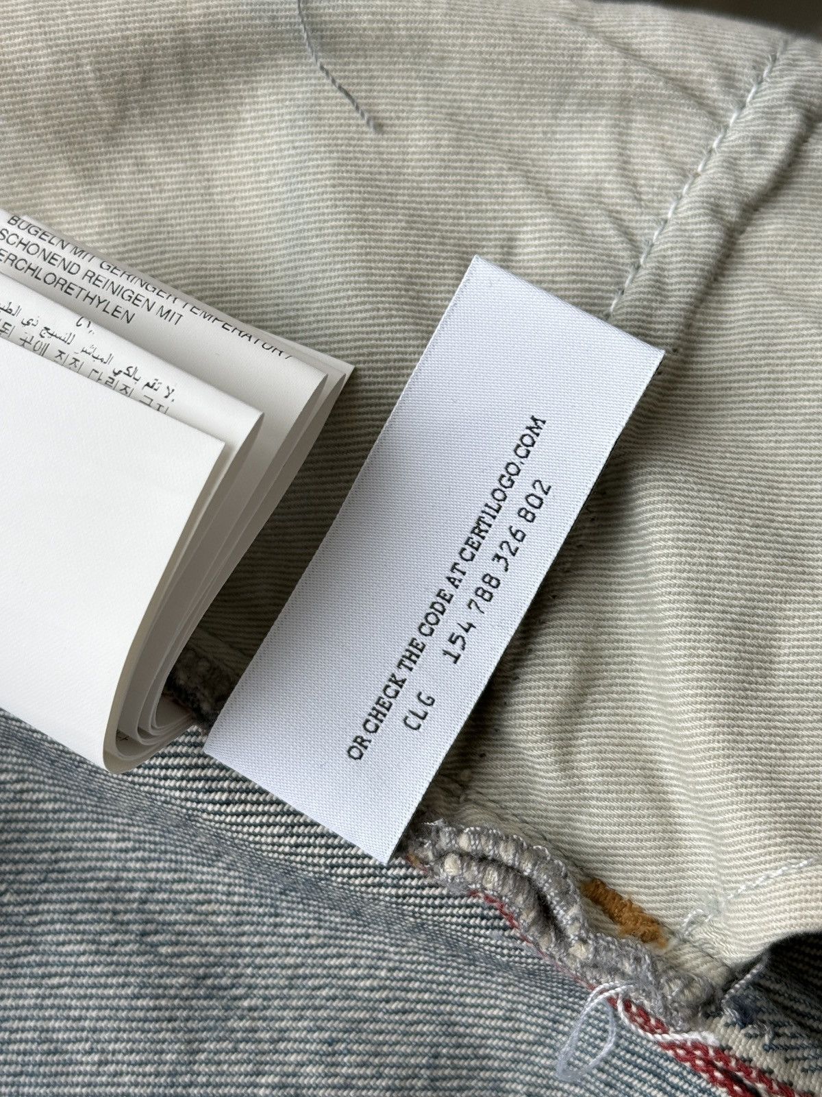 Off-White Off-White Virgil “CUT HERE” Denim Jeans Size US 34 / EU 50 - 17 Thumbnail