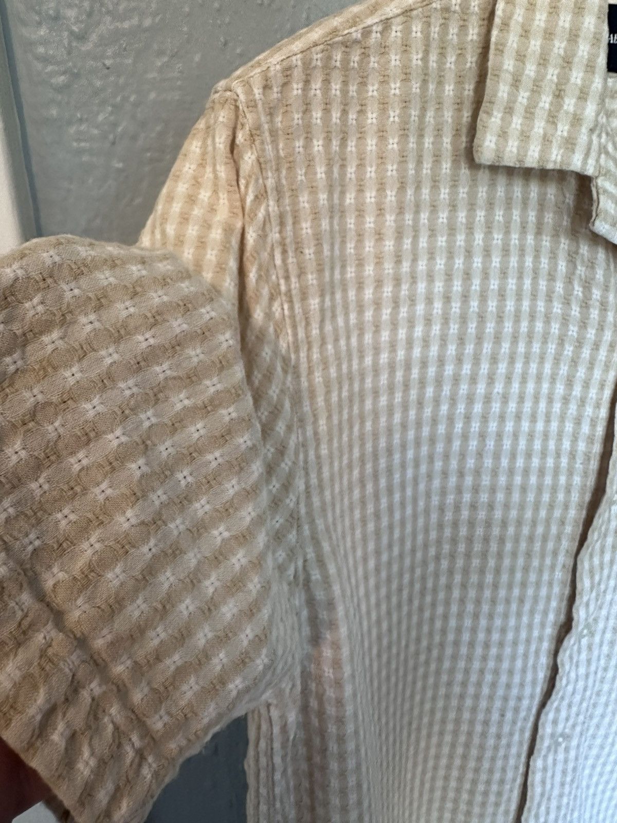 Abercrombie & Fitch Camp Collar Knit Shirt Size US S / EU 44-46 / 1 - 2 Thumbnail