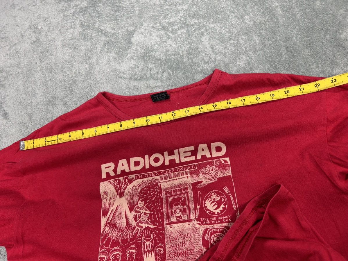 Band Tees Vintage Band Tee Radiohead /Thom Yorke Size US XL / EU 56 / 4 - 9 Thumbnail