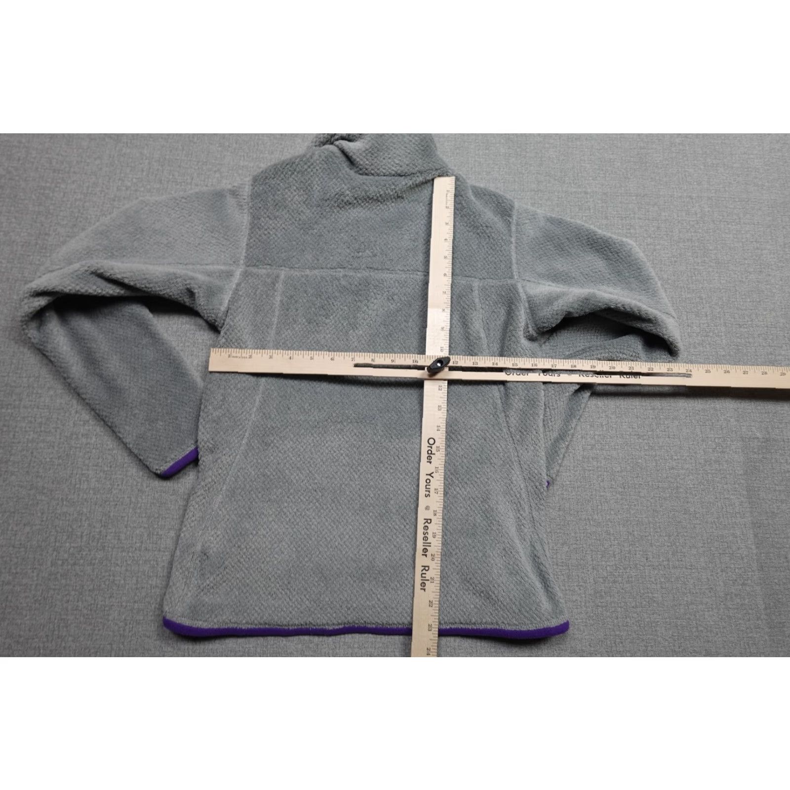 Patagonia Patagonia Womens S Gray Pullover Fleece Snap Jacket/Sweater Casual Activewear Travel Pullover Size S / US 4 / IT 40 - 5 Thumbnail