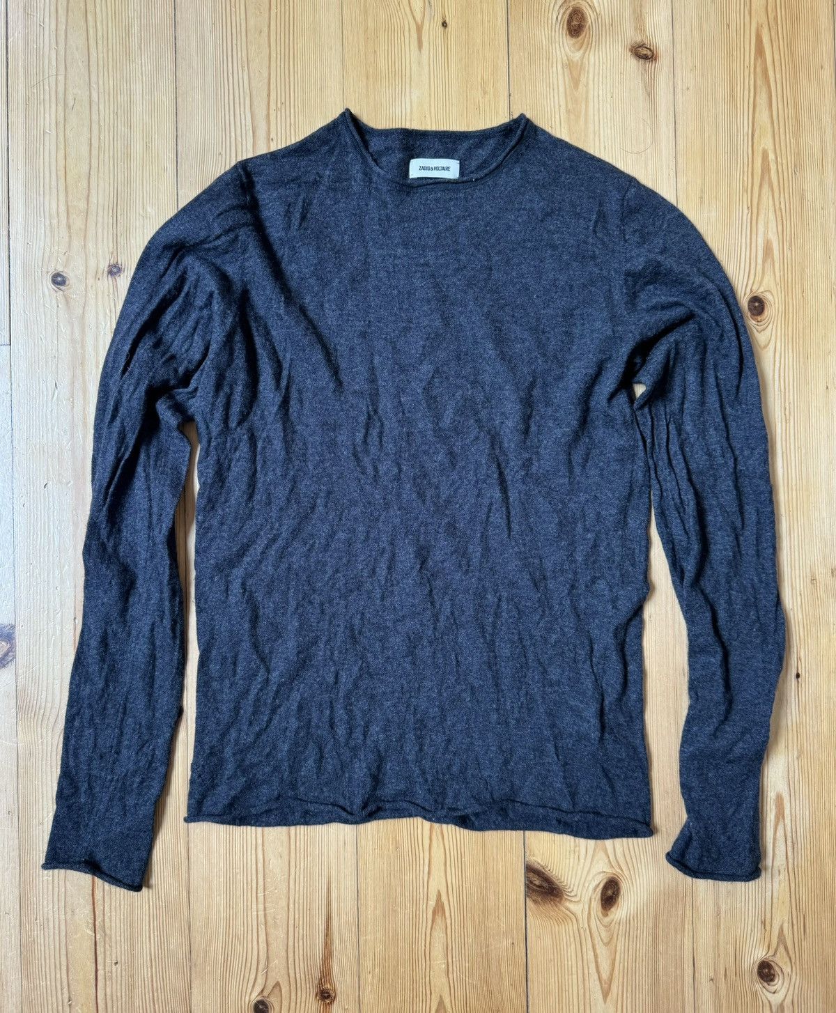 Zadig & Voltaire Zadig & Voltaire Pull Cashmere anthracite S Size US S / EU 44-46 / 1 - 1 Thumbnail