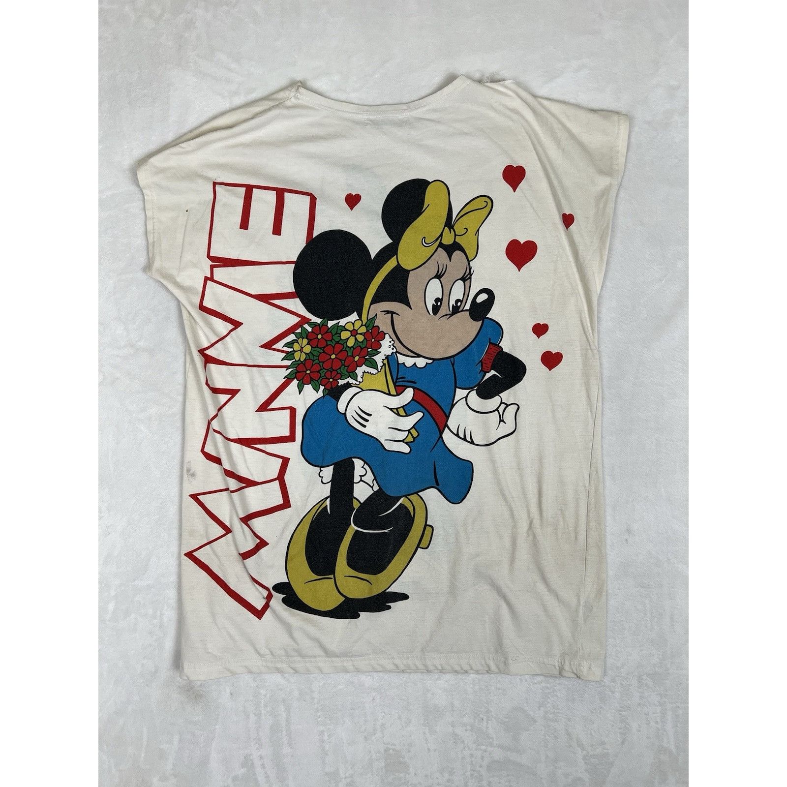 Mickey & Co. Vintage Minnie Mouse Women’s Pajama Shirt Mickey & Co One Si Size ONE SIZE - 9 Thumbnail