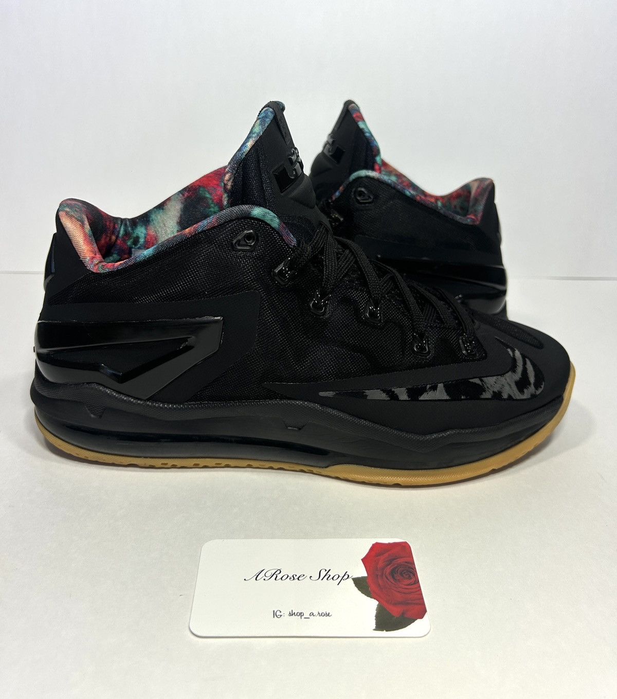 Nike LeBron 11 Low 'Black Gum' Shoes Size: M