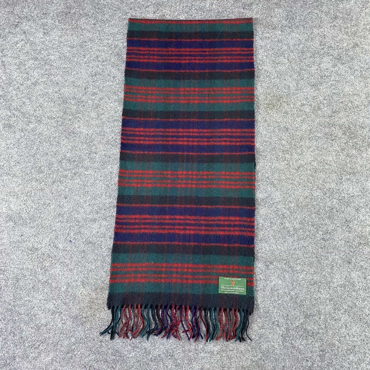 Vintage The Scotch House Scarf / Muffler / Neckwear - T1206 Size ONE SIZE - 3 Thumbnail
