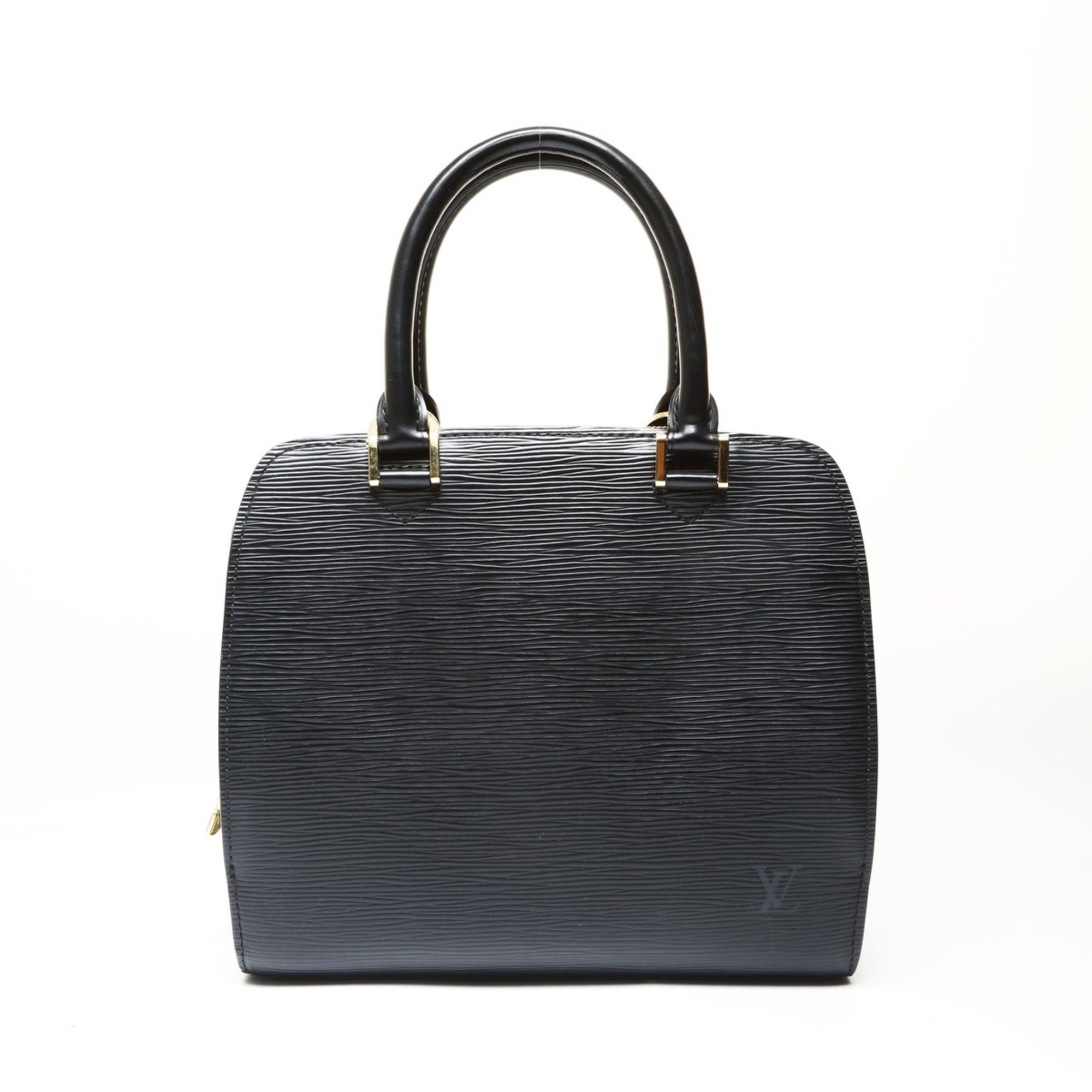 Louis Vuitton Louis Vuitton 2005 Pont Neuf Epi Leather Handbag, Black, WS27528 Size ONE SIZE - 1 Thumbnail
