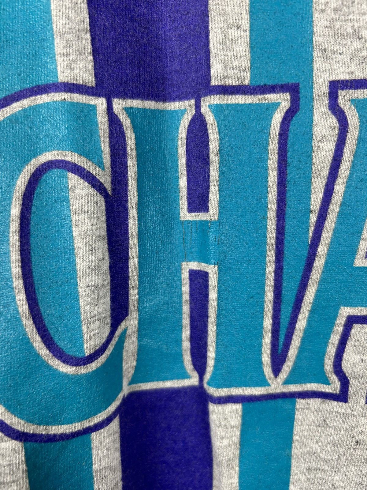 Vintage Vintage 90s Charlotte Hornets Basketball Tee Rare Size US XL / EU 56 / 4 - 21 Thumbnail