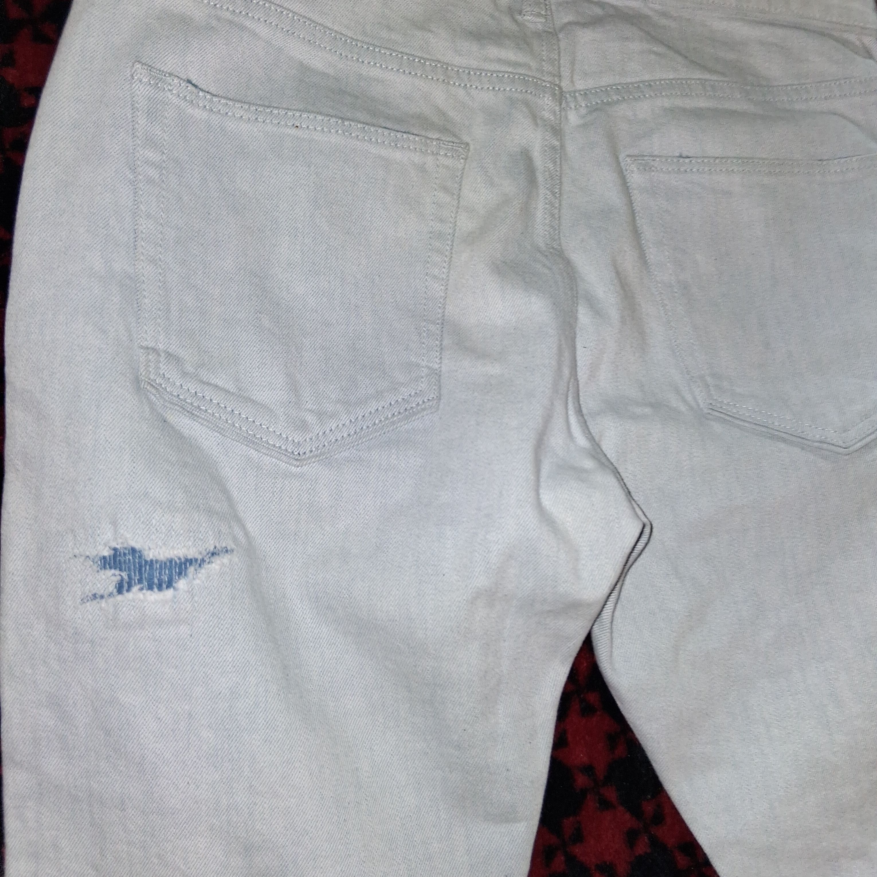 John Elliott Nwot Cast 2 31w John Elliott White Distressed Slim Japan Size US 31 - 9 Thumbnail