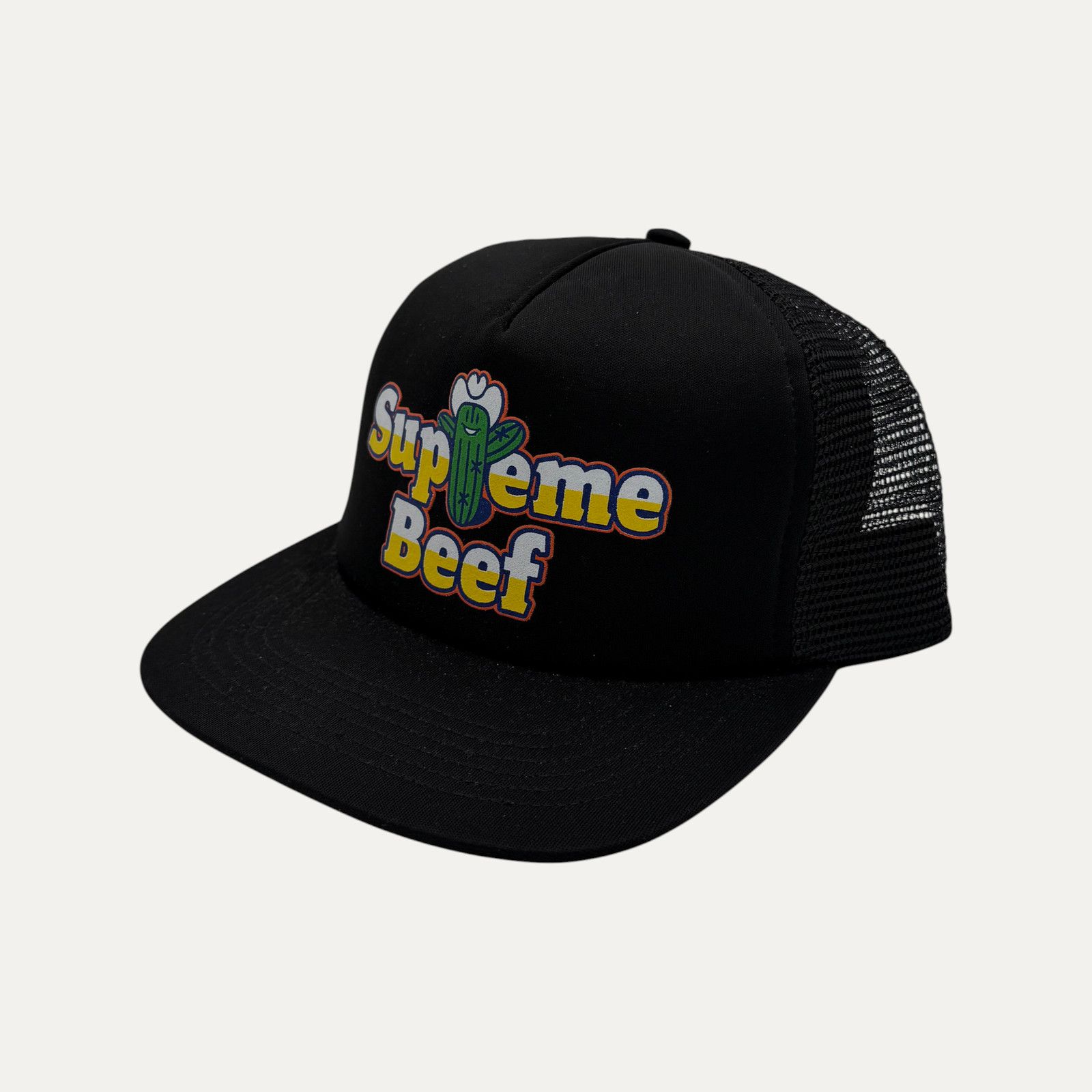 Supreme Supreme Beef Mesh Back 5 Panel Snapback Hat Size ONE SIZE - 2 Thumbnail