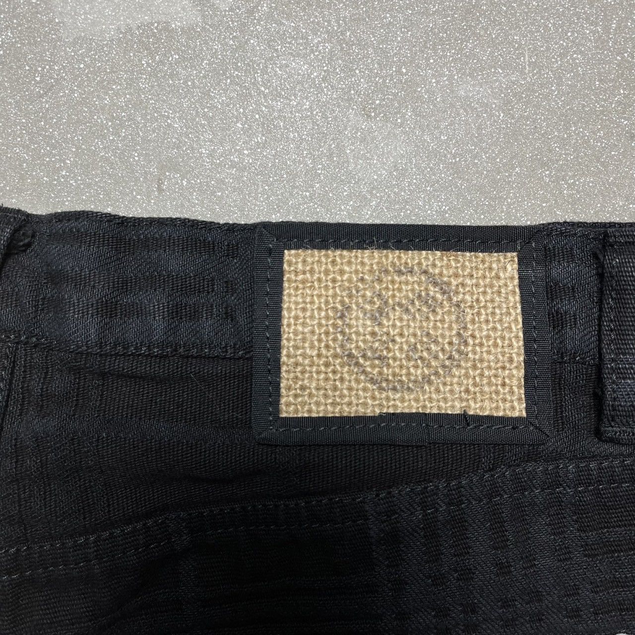 Japanese Brand × PPFM PPFM Patchwork Pocket Black Denim Size US 32 / EU 48 - 9 Thumbnail