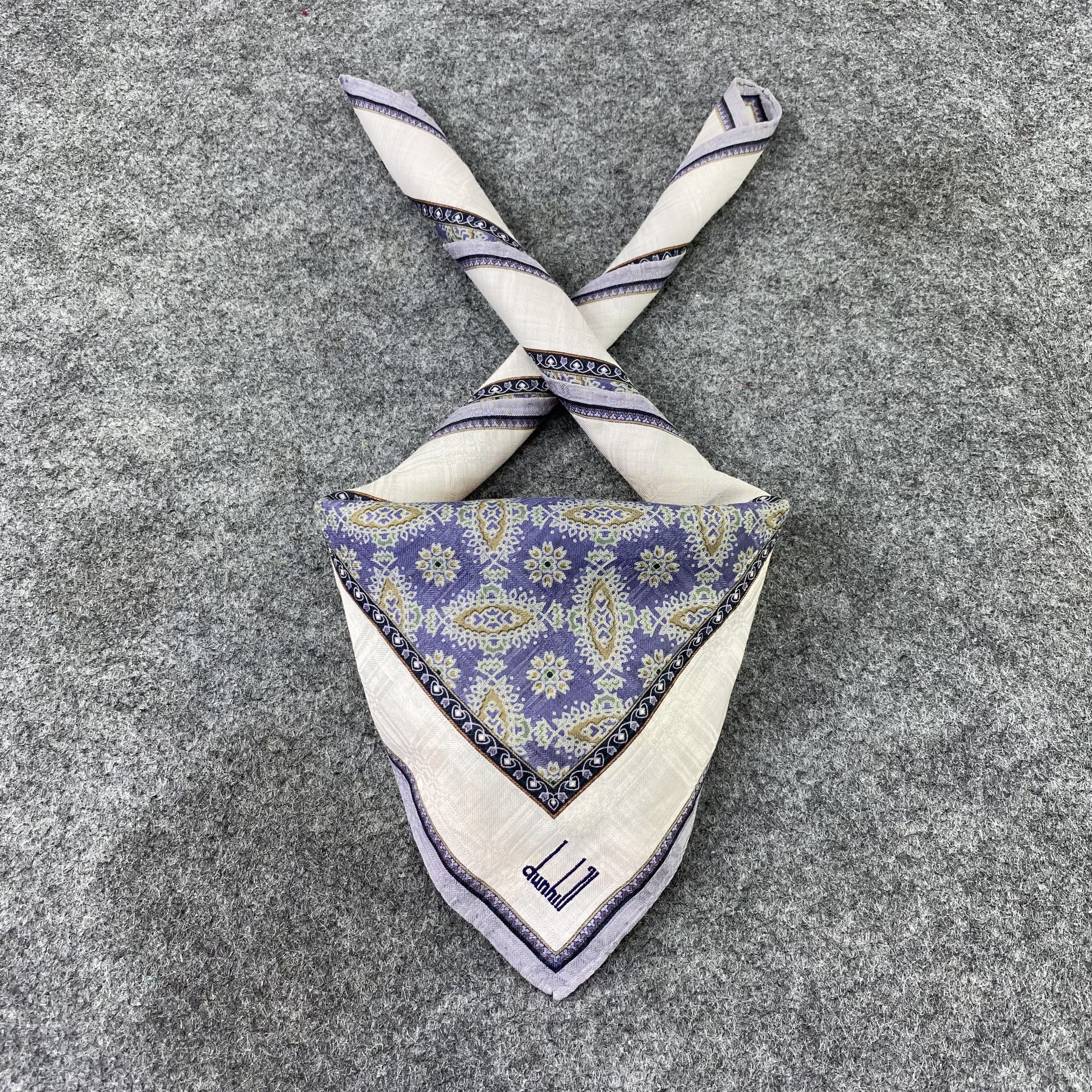 Alfred Dunhill Alfred Dunhill Handkerchief / Bandana / Neckerchief-B531 Size ONE SIZE - 2 Thumbnail
